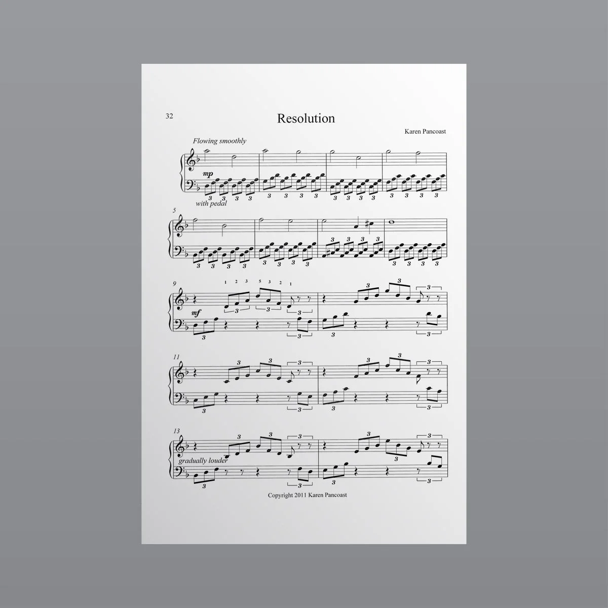 Resolution - Sheet Music