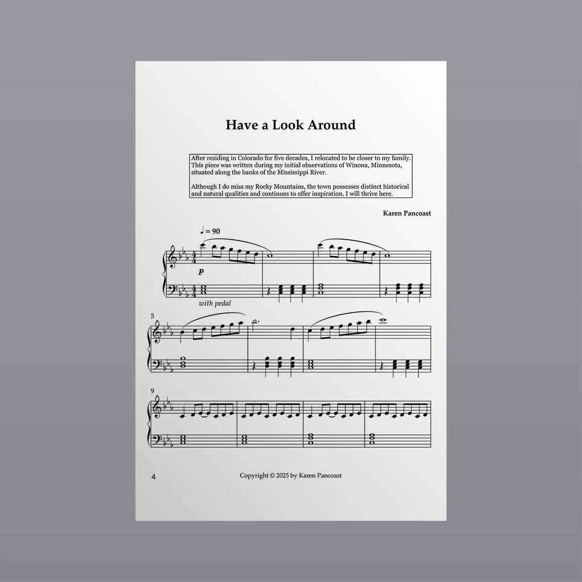 Have A Look Around - Sheet Music