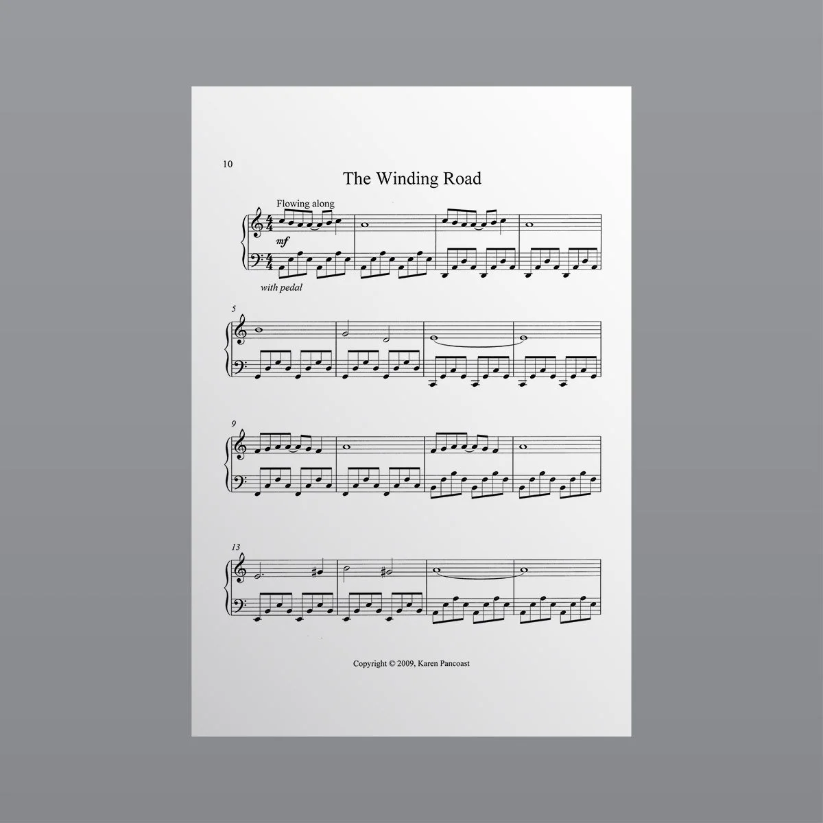 The Winding Road - Sheet Music