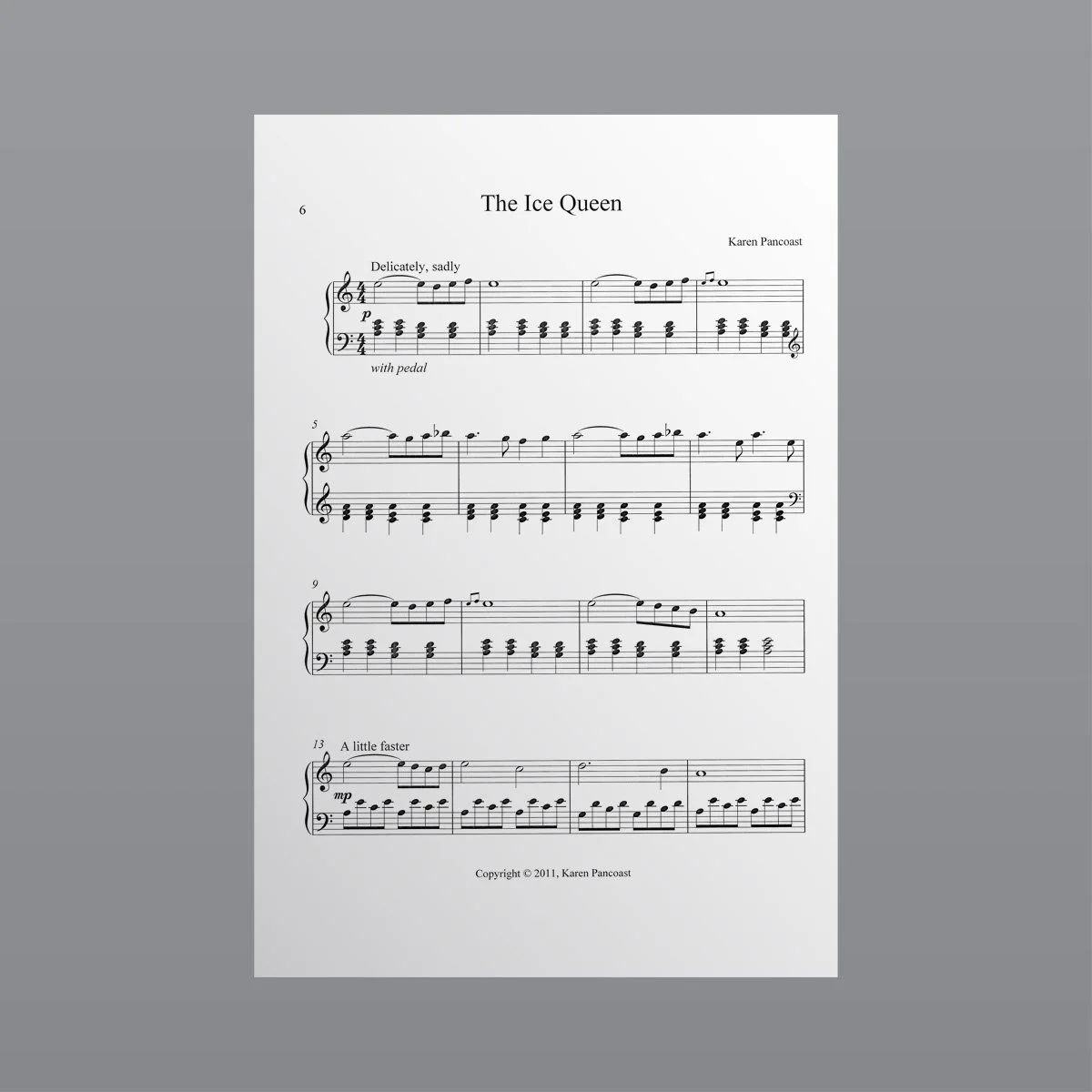 The Ice Queen - Sheet Music