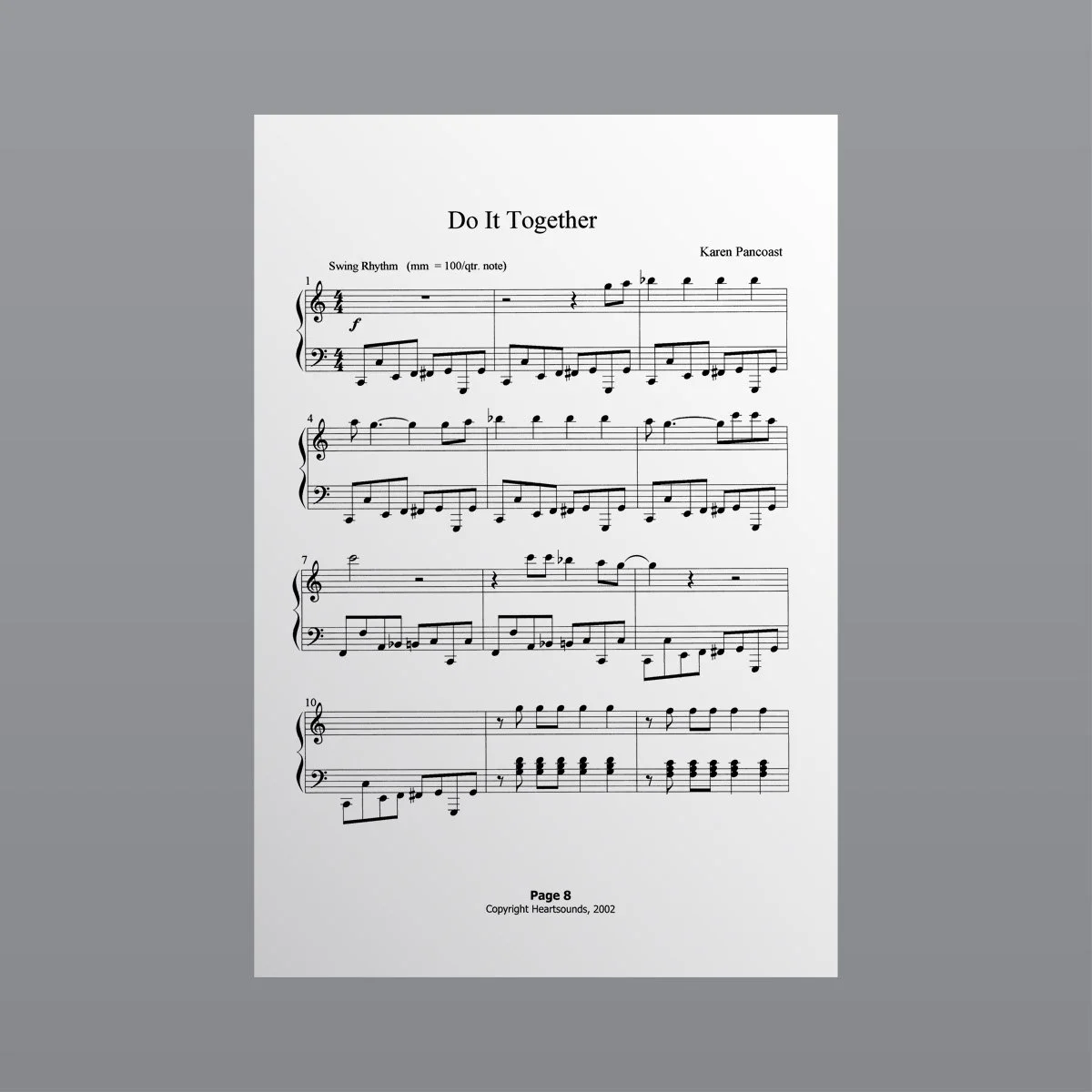 Do it Together - Sheet Music