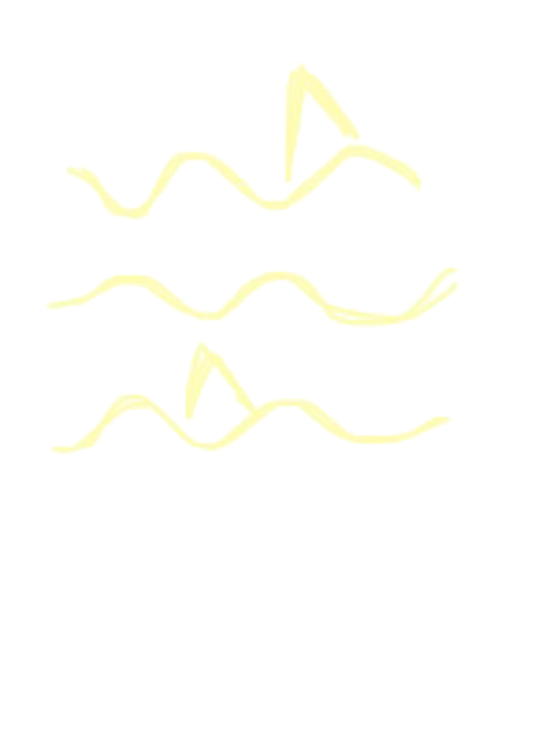 Line graph with three data series, each represented by a wavy line in yellow, blue, and red, showing fluctuations over time with labels "Series 1," "Series 2," and "Series 3" on the y-axis and "Time" on the x-axis.