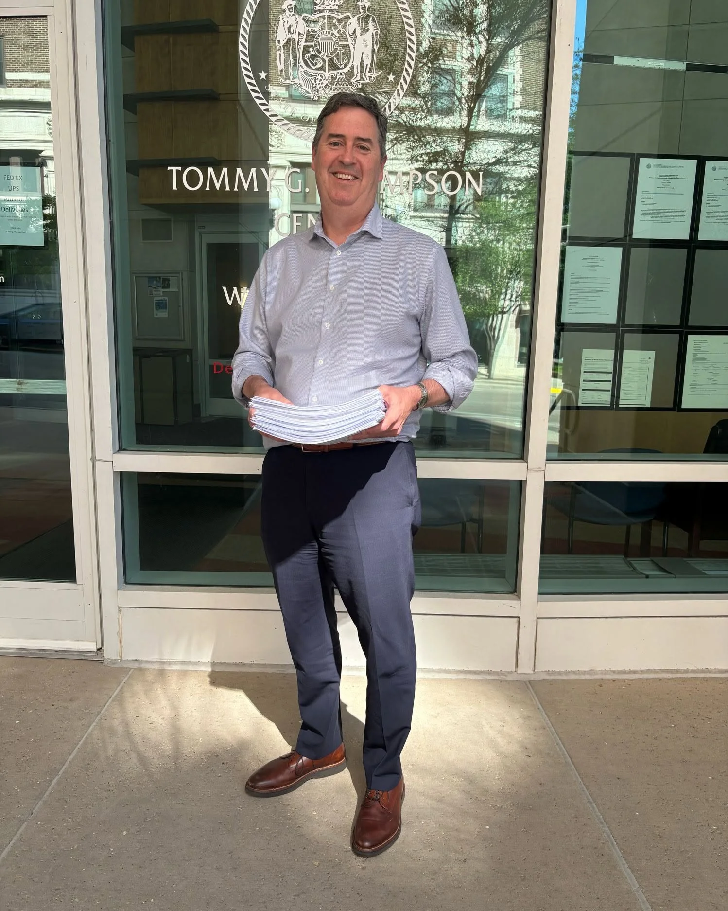 Joel Brennan Makes It Official, Files for Governor Backed by Thousands of Wisconsinites and Fueled by Hundreds of Volunteers