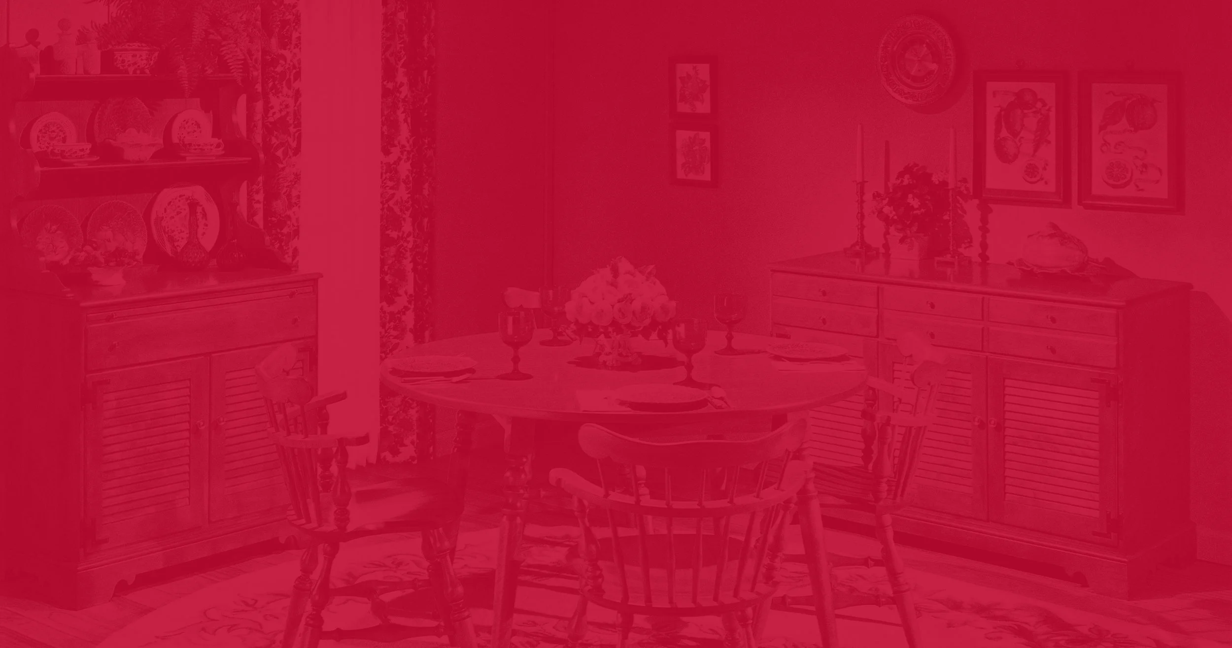 Old Glory Red, Dining Room, 2025