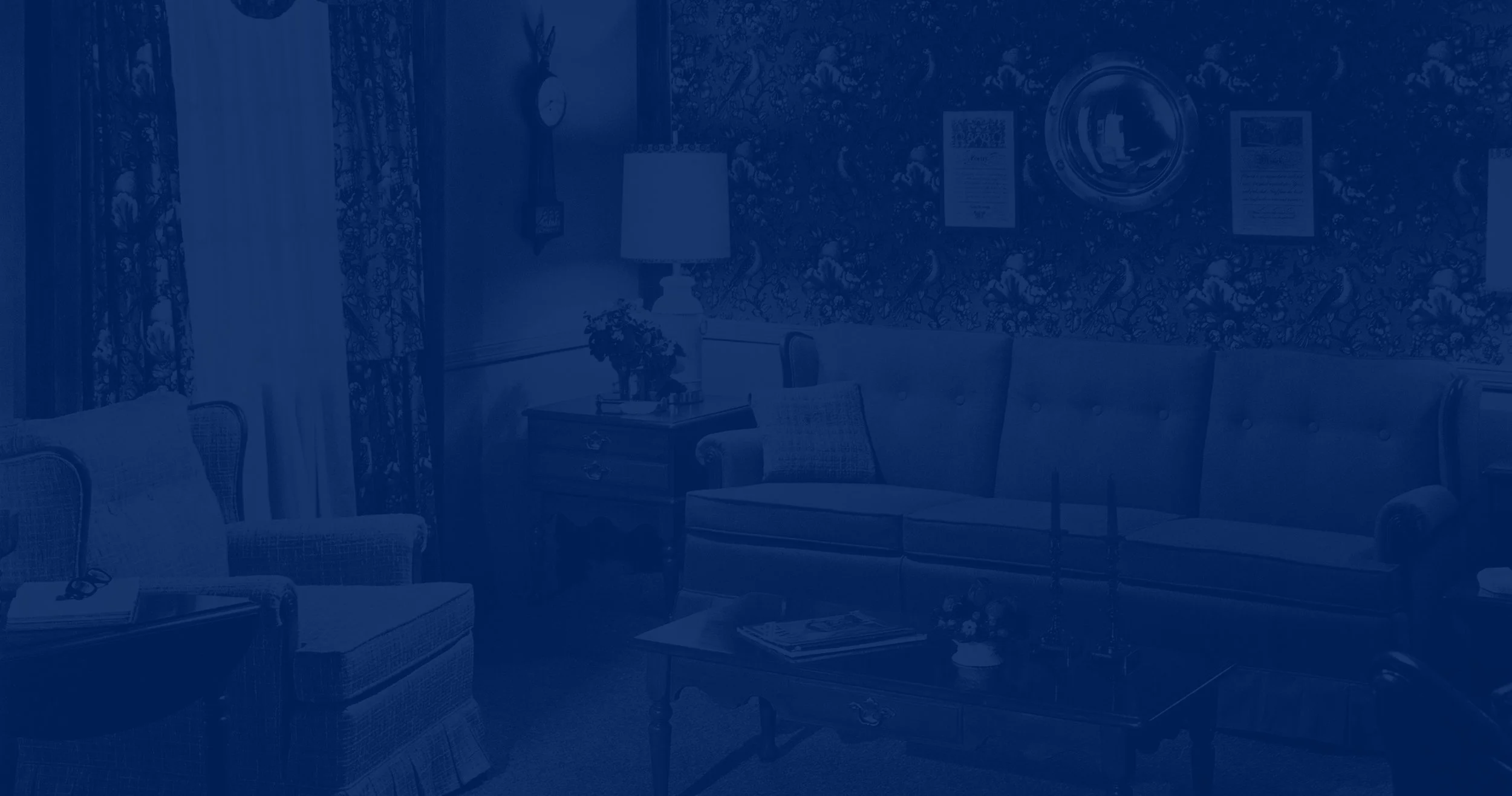 Old Glory Blue, Living Room, 2025