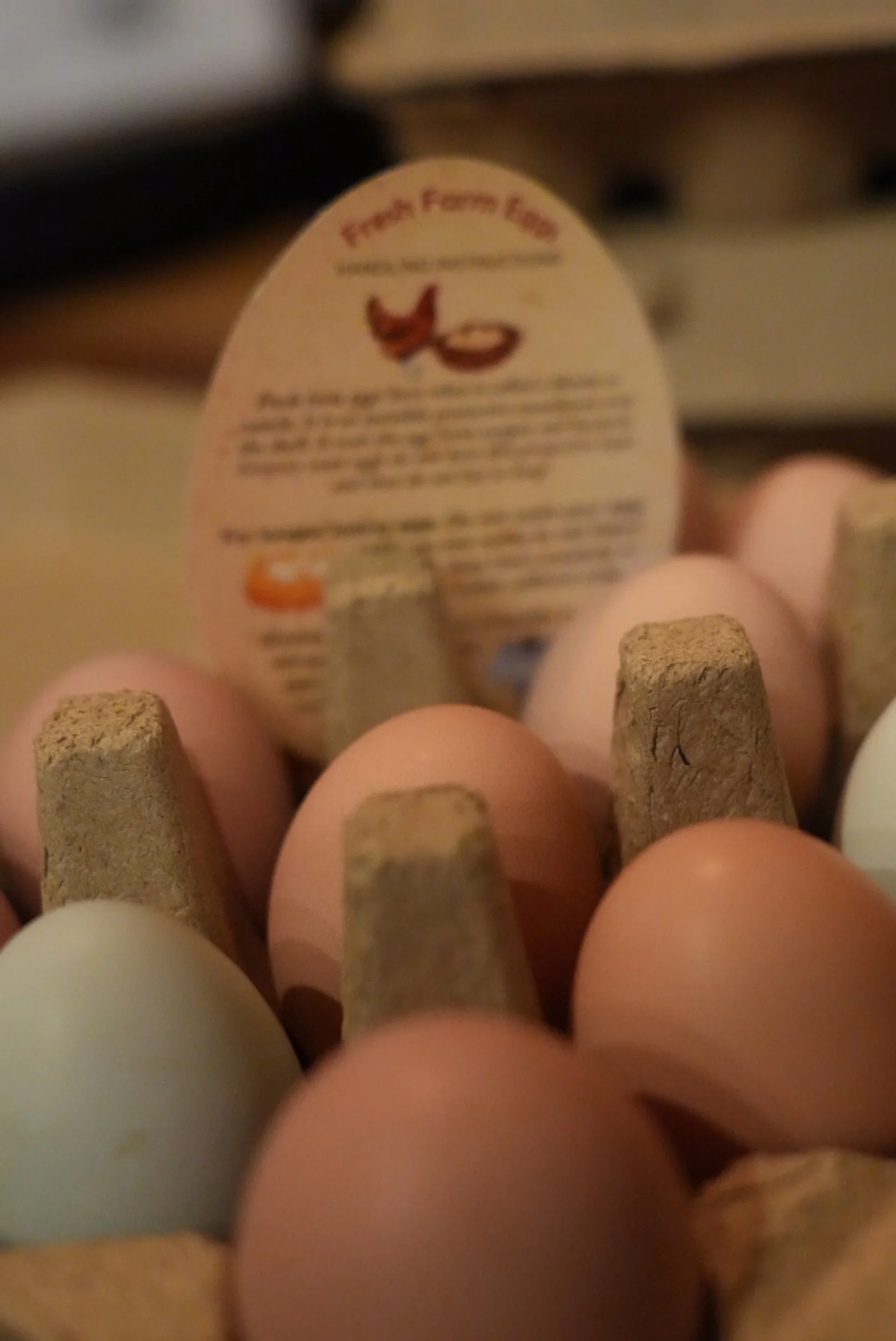 18 Pasture- Raised Farm Fresh Eggs