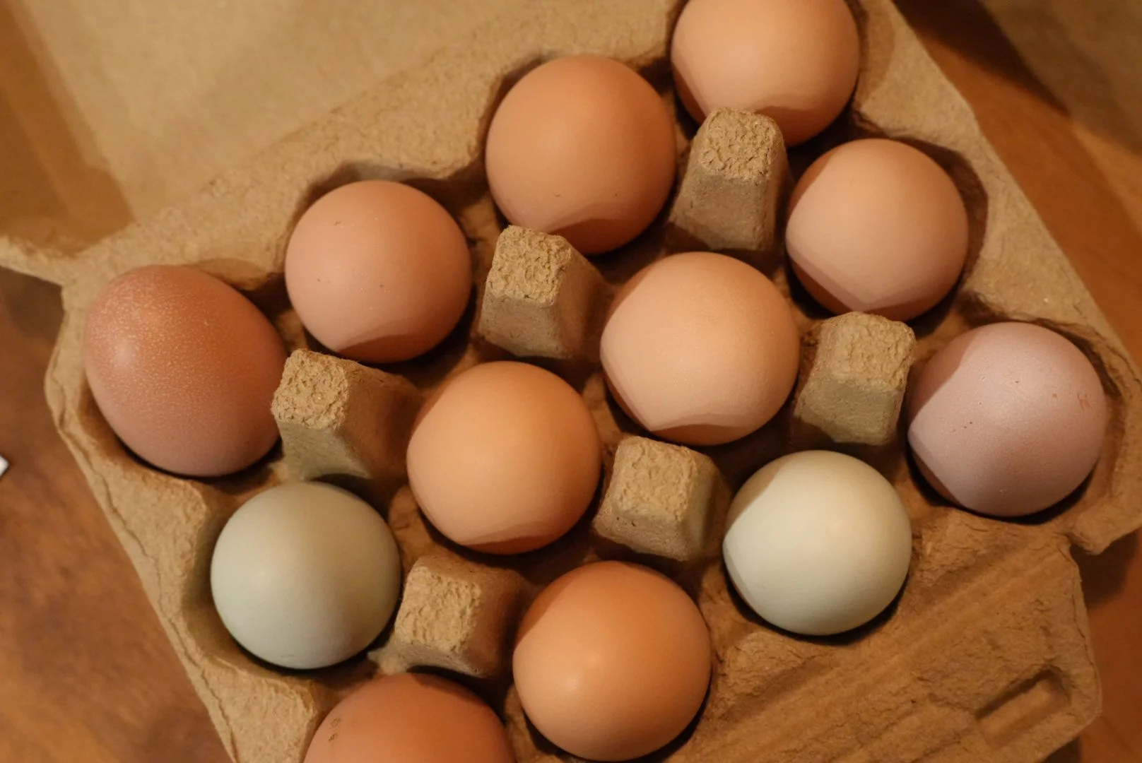 12 Pasture-Raised Fram Fresh Eggs