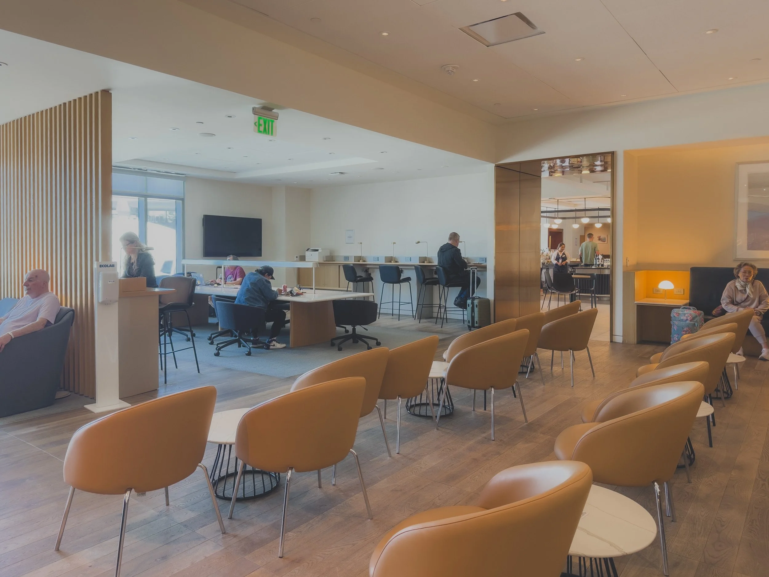 British Airways Lounge at SFO