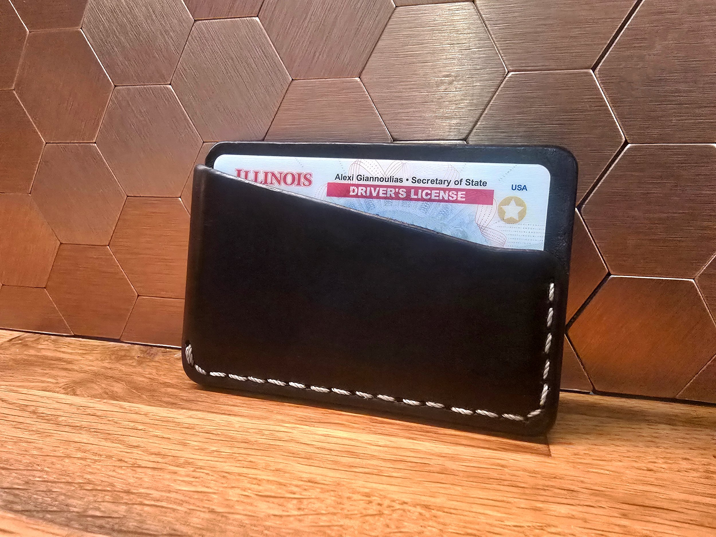 Horween Double 3-pocket wallet