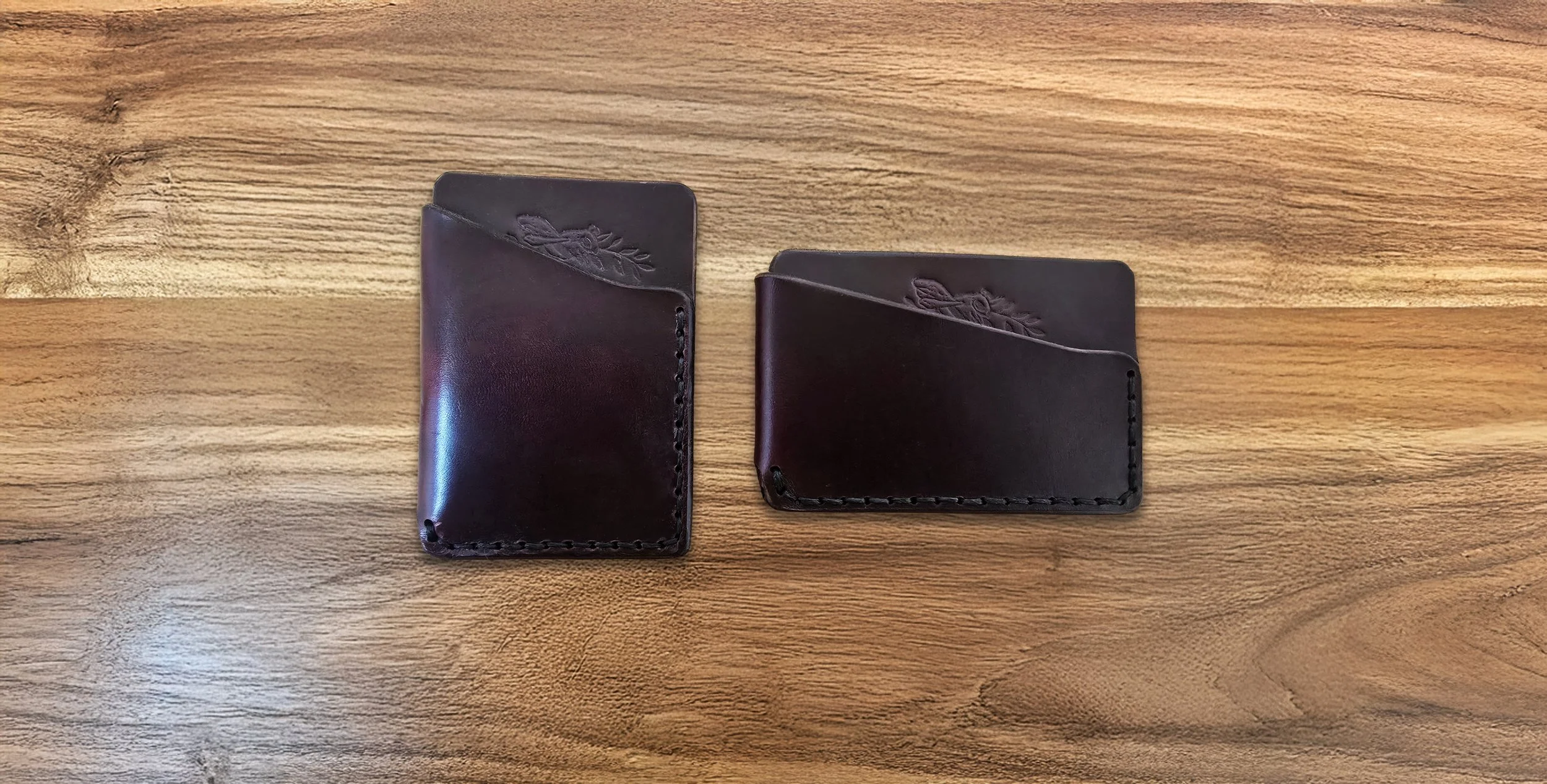 Horween wallets red.jpg