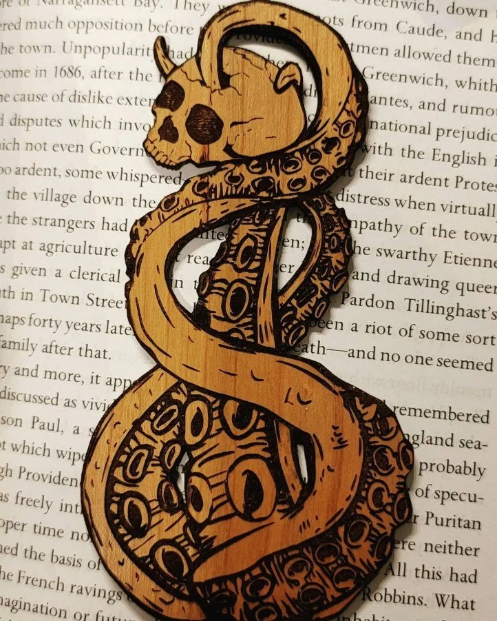 Octopus Skull magnet