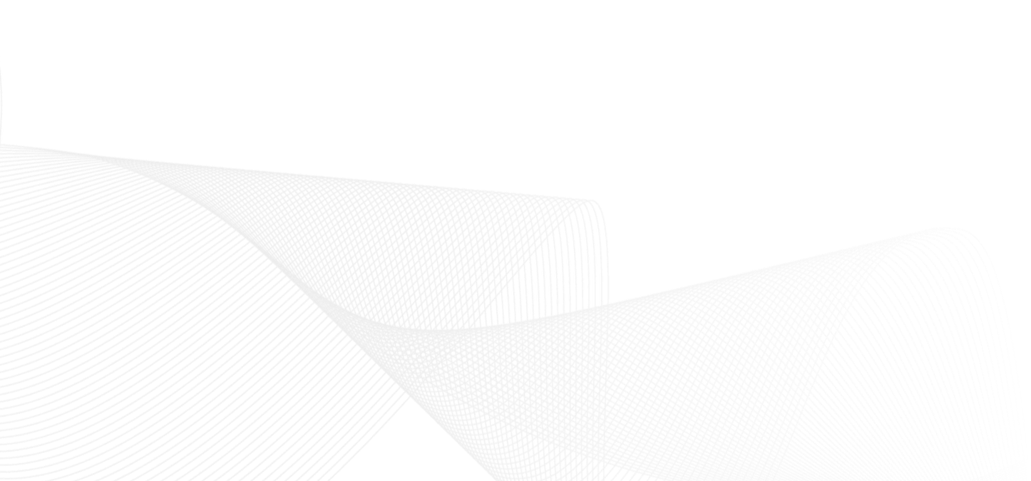 A digital art piece featuring a black background with flowing white dotted lines forming wave-like patterns.