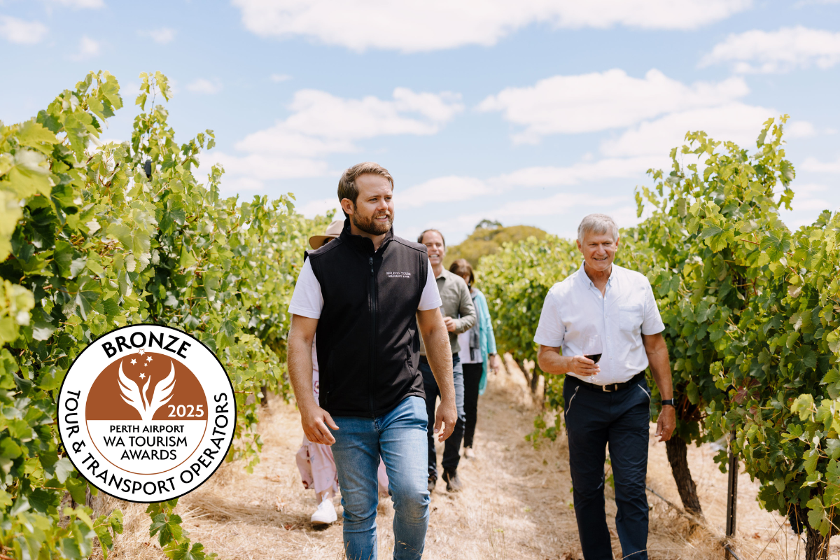 McLeod Tours won Bronze - Tour Operators - at the 2025 WA Tourism Awards