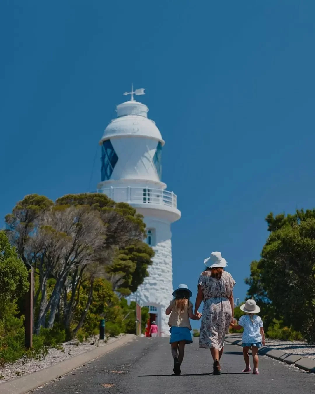 Did you know you can climb Cape Naturaliste Lighthouse, one of the few working lighthouses open to the public in Australia?

Built from locally quarried stone and with a giant fresnal lens and clockwork from Birmingham, it's a fascinating insight int