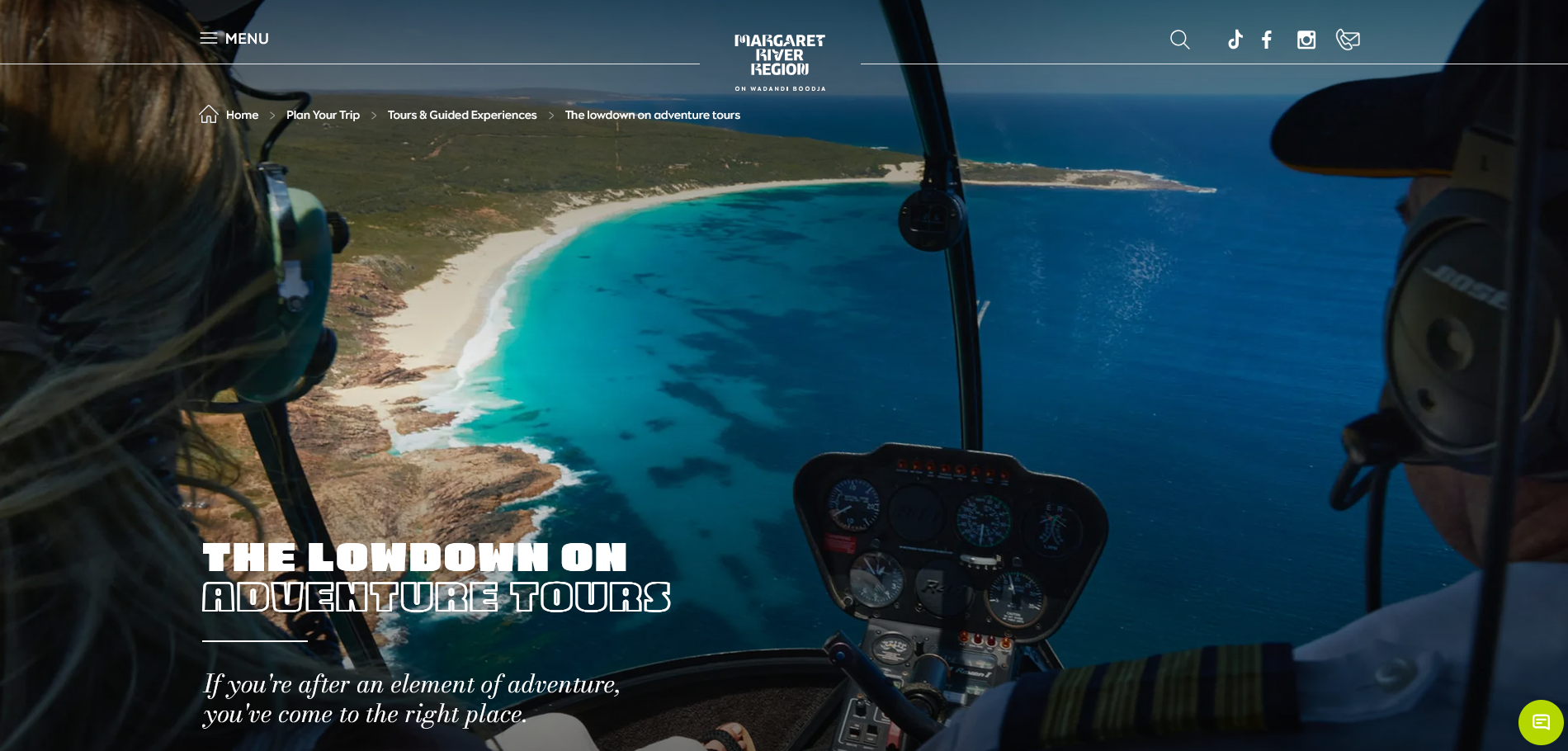 The lowdown on adventure tours: Scenic Helicopters editorial
