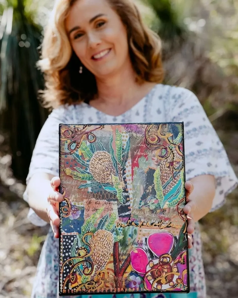 Libby Jean-Muhler paints birds, plants and flowers in bright colour, capturing the vivid blue wrens and banksias surrounding her Dunsborough home, and bottle-like boab trees from her time spent in Broome.

It's her sixth time taking part in Open Stud