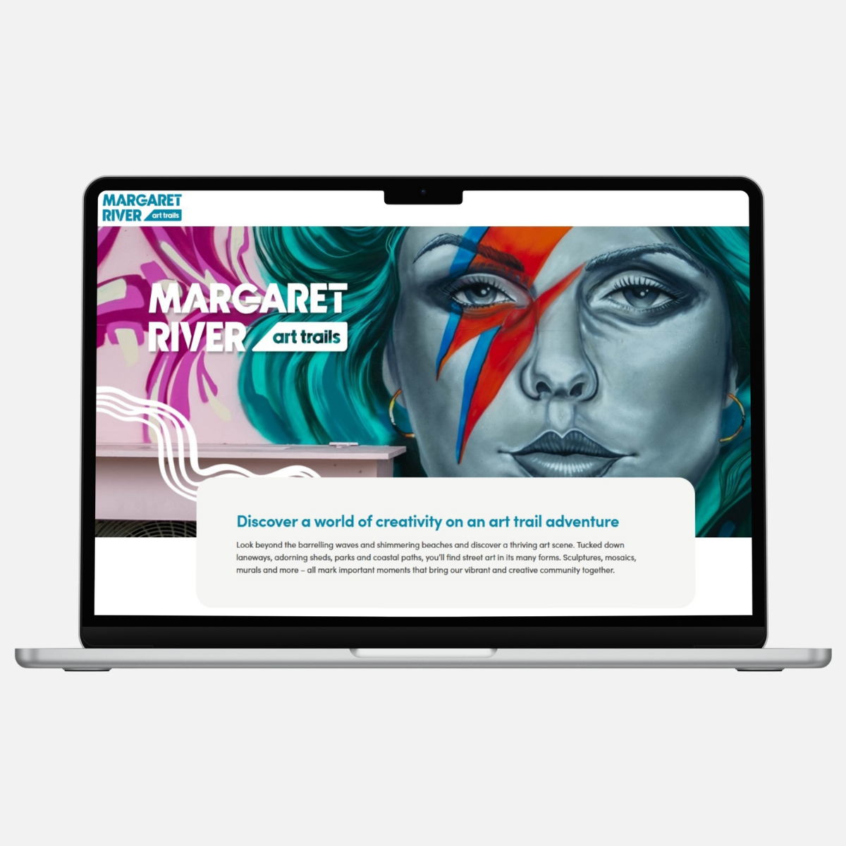 Lizzy wrote the website copy for the Margaret River Art Trails