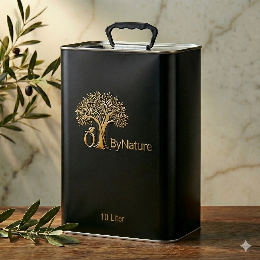 OliveByNature Extra Virgin Olive Oil – 10 L Tin