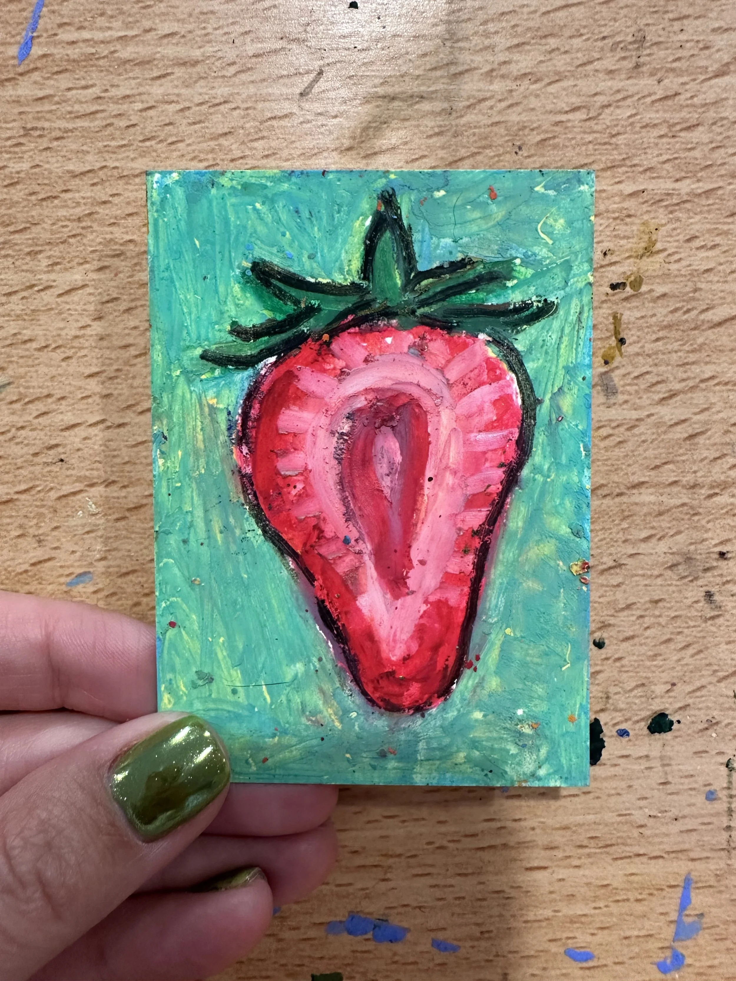 "strawberry slice" mini