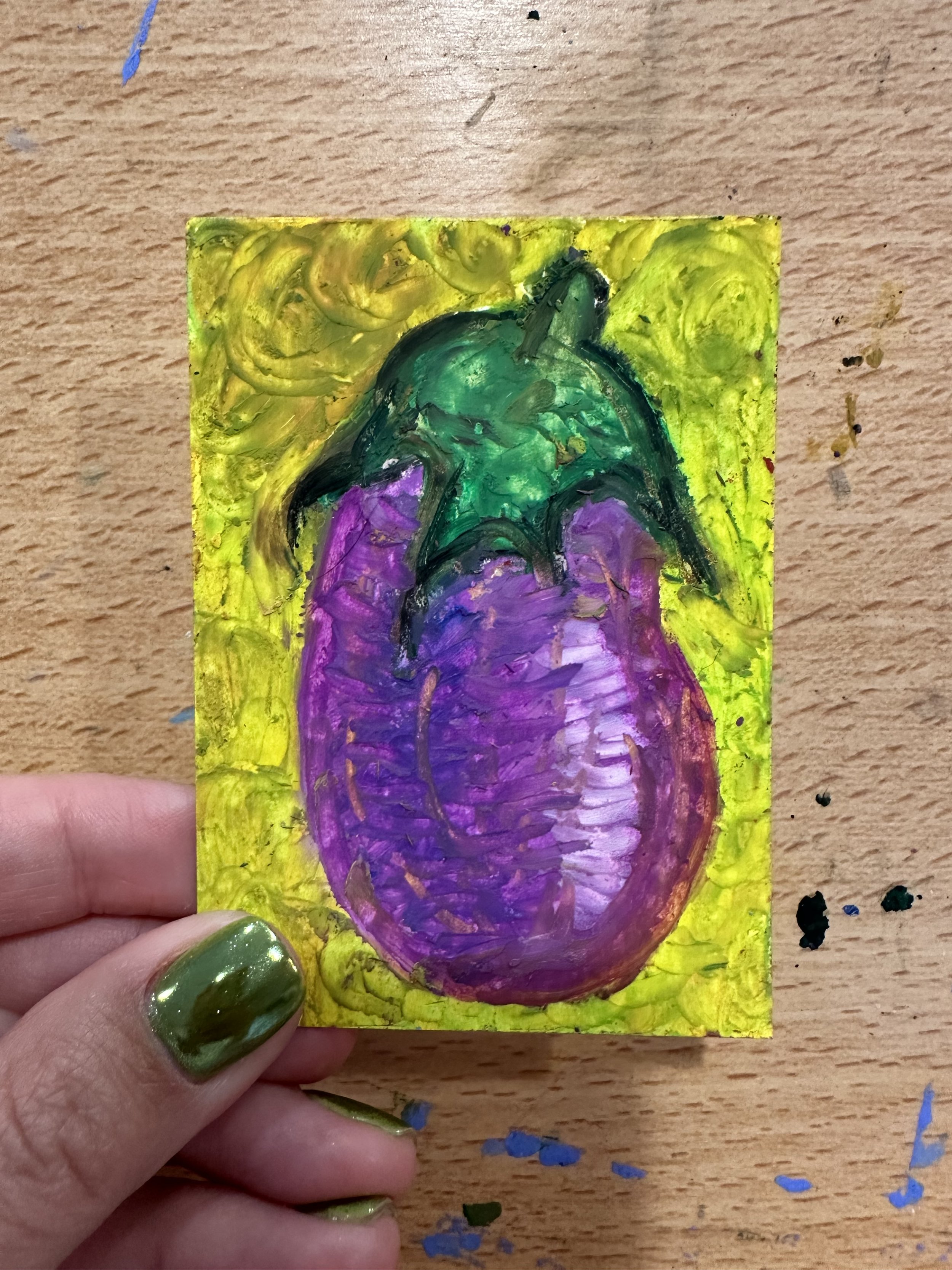 "eggplant" mini