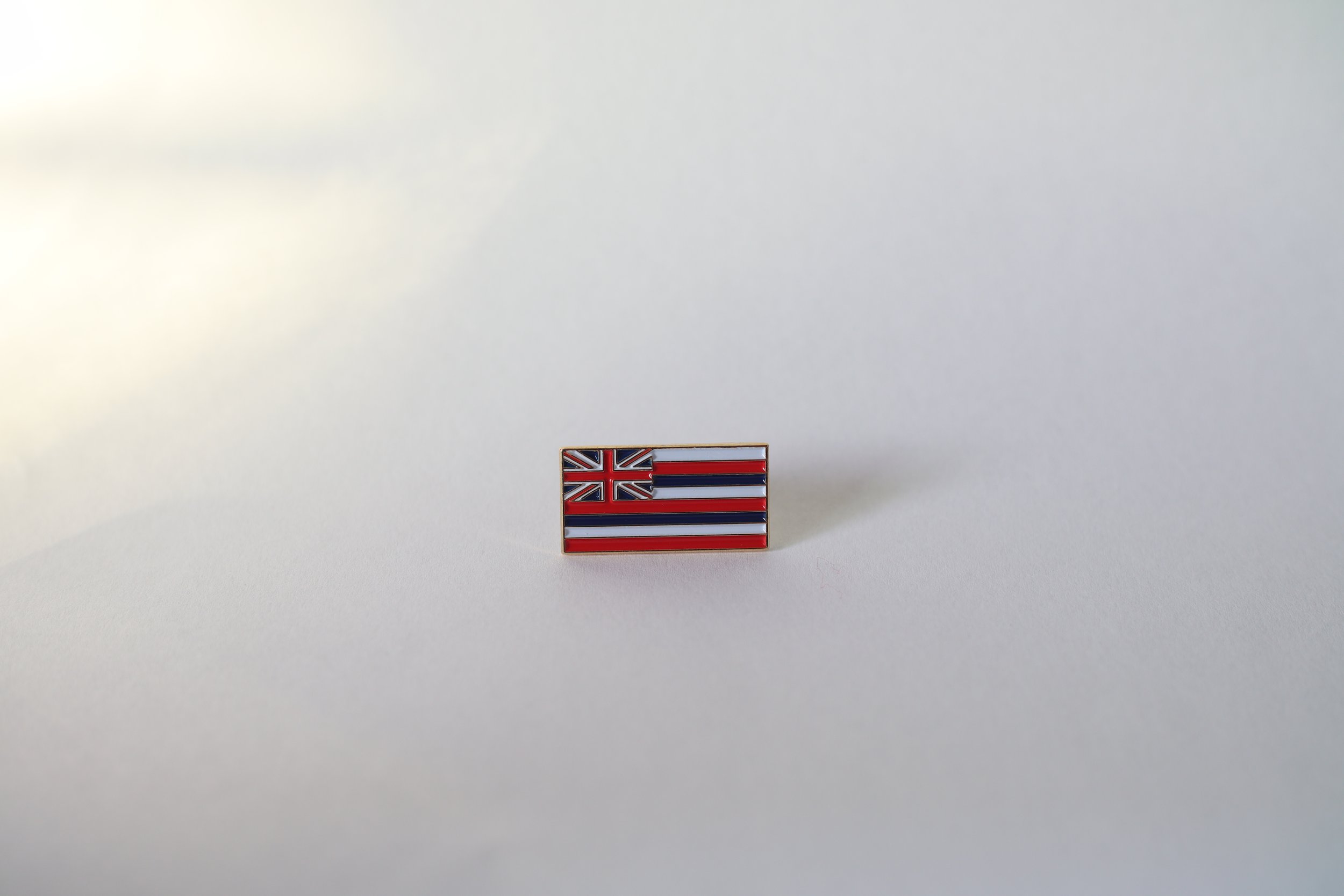 Hawaiian Flag Enamel Pin