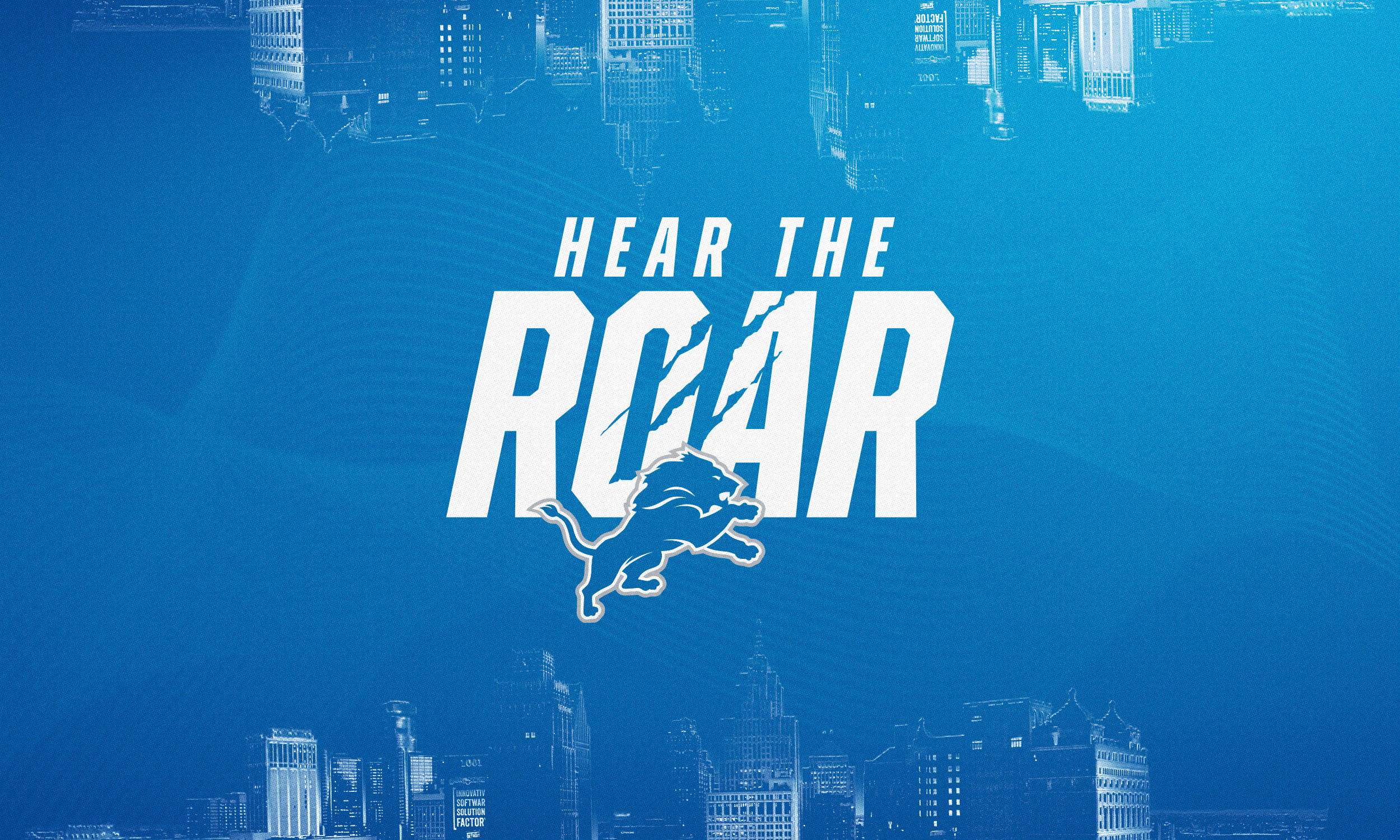 Hear The Roar - Detroit Lions Playoff Concept Campaign