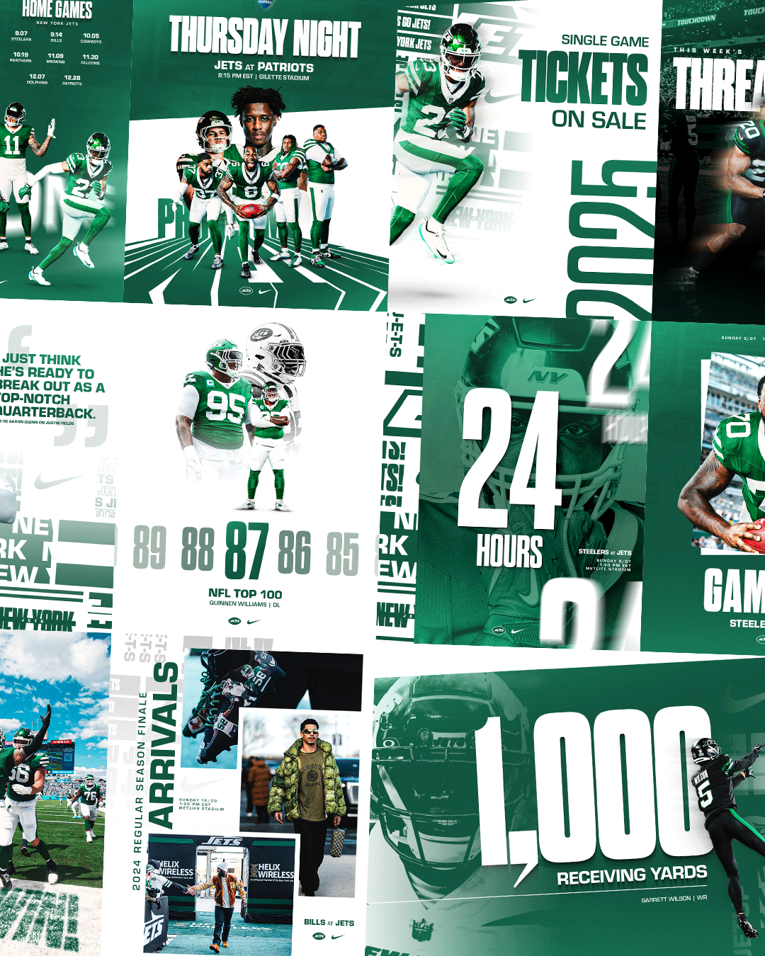 NEW YORK JETS VISUAL IDENTITY EXPLORATION