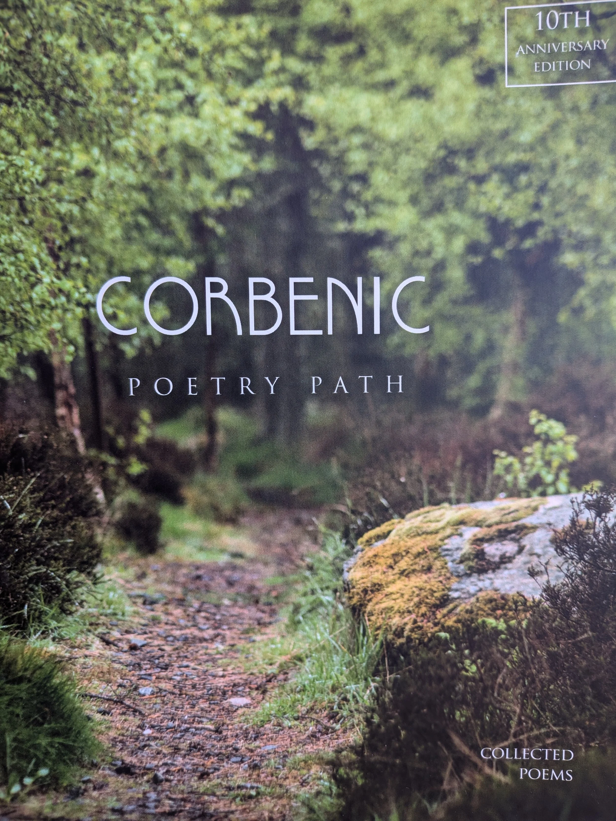 Corbenic Poetry Path Book, 10 year Anniversary Edition