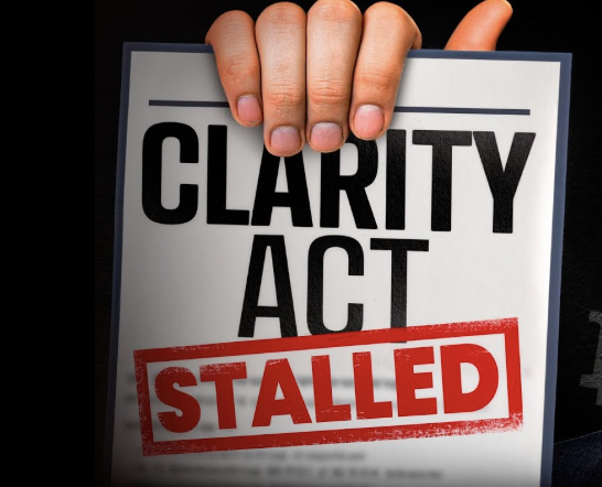 CLARITY Act Rejection