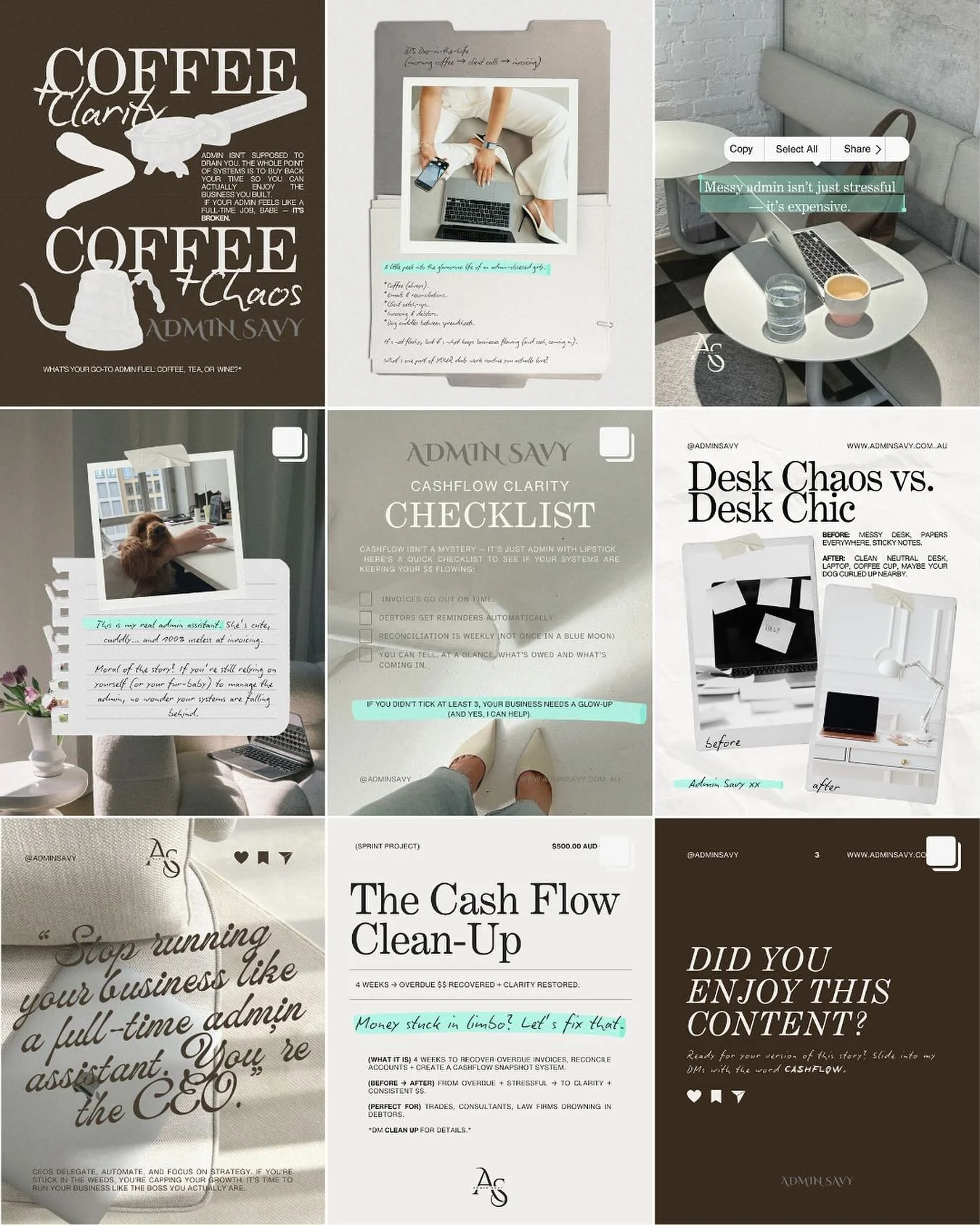 Feeling stuck on what to post? You&rsquo;re not alone &mdash; every small business hits that wall at some point! 

That&rsquo;s exactly why we created our Social Template Packages &mdash; to take the stress out of showing up online and help you post 