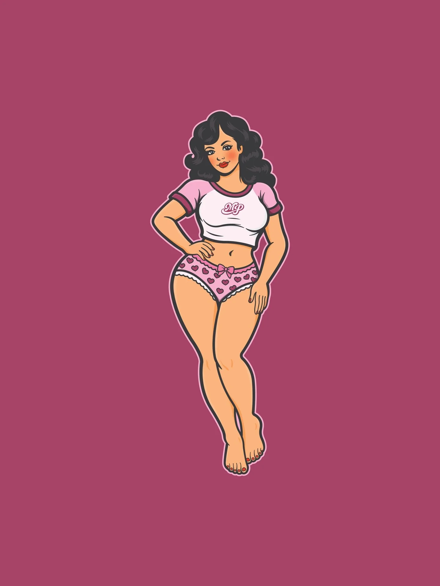 Not just a logo&hellip; a whole presence @misspeach.co 

Designing this mascot was about creating more than a character - it was about creating representation. She embodies inclusivity, body acceptance and the kind of confidence that comes from feeli