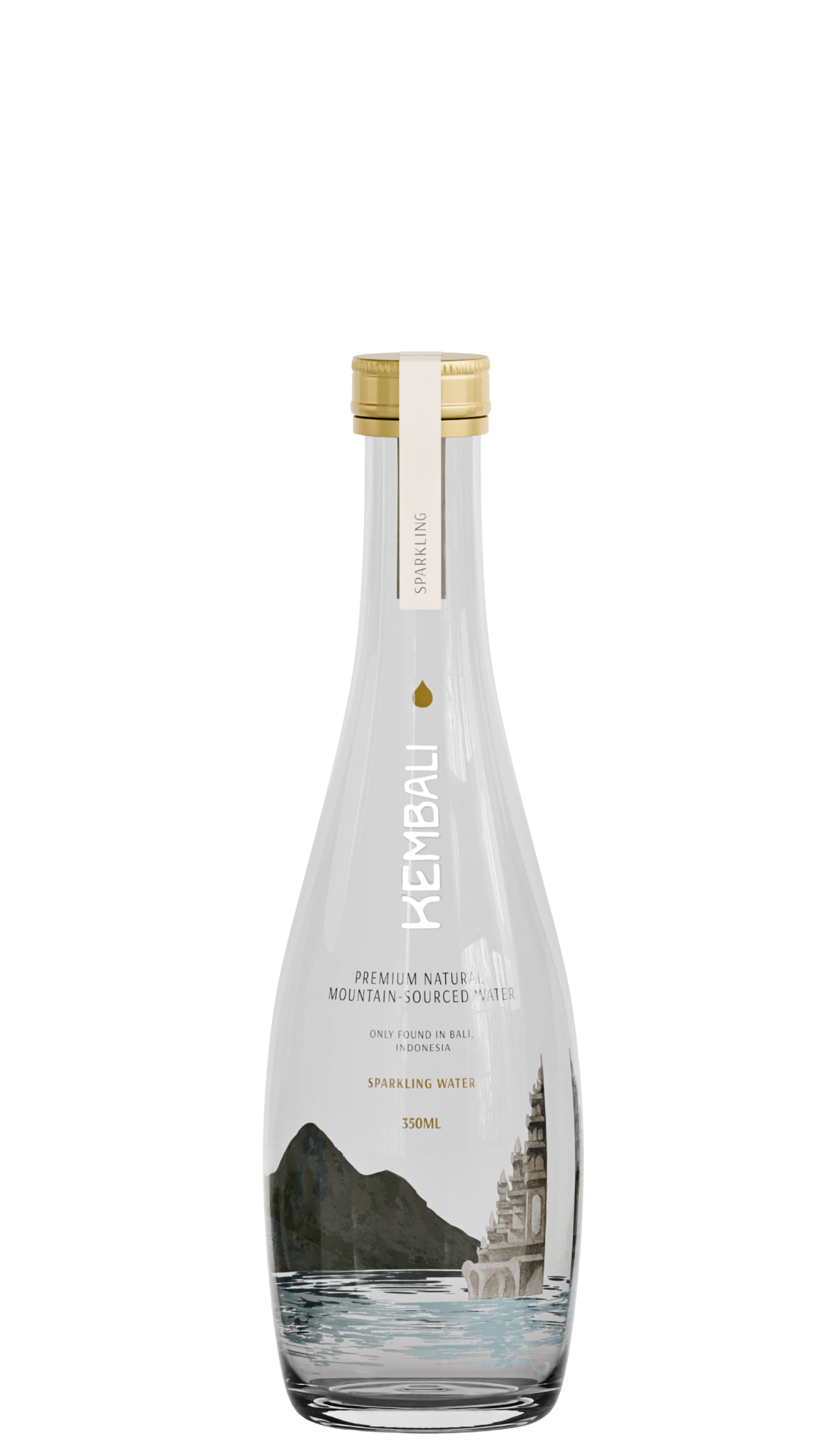 sustainable glass water bottle