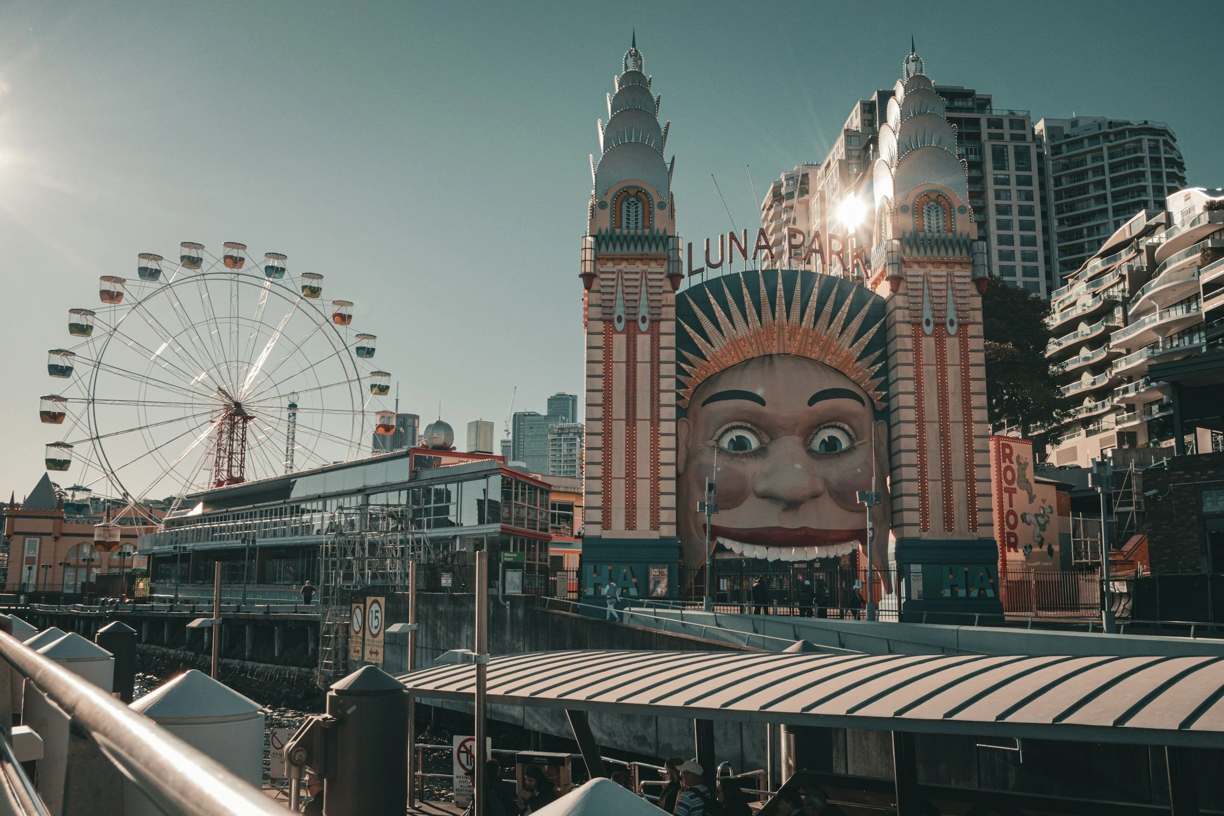One of the best things to do in Milsons Point on Sydney's North Shore is check out luna park