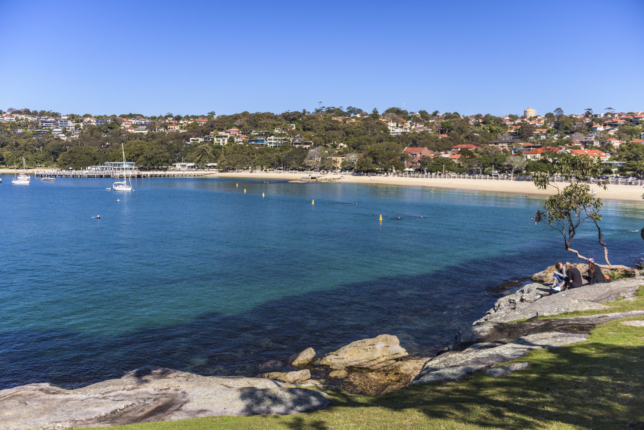 Going to Balmoral Beach is one of the best things to do and see in Mosman, North Shore, Sydney, NSW