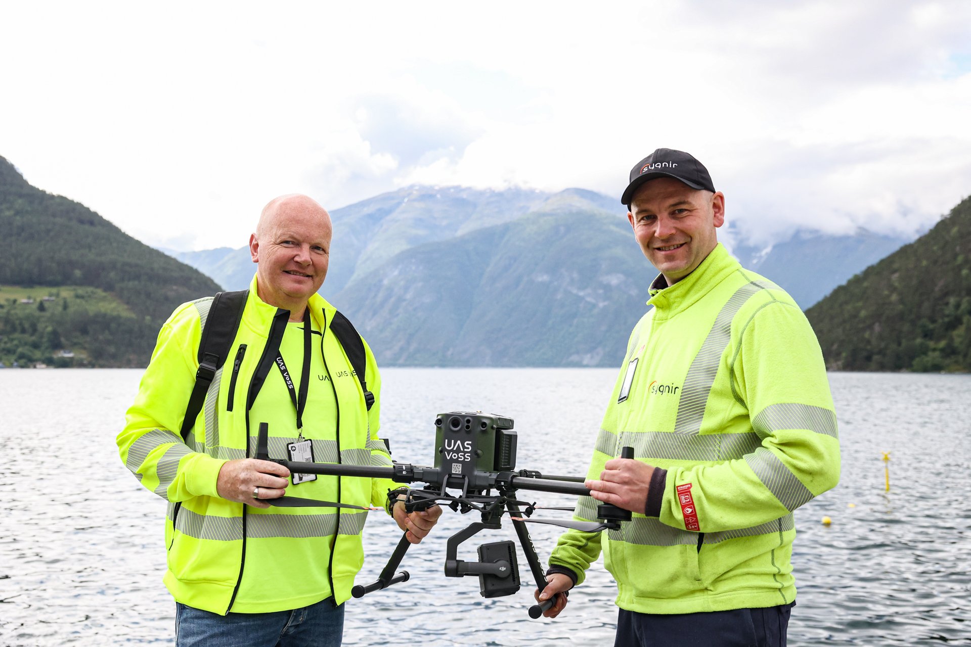 Kenneth Kleppe i UAS Voss og Per Olav Opheimshaug i Sygnir