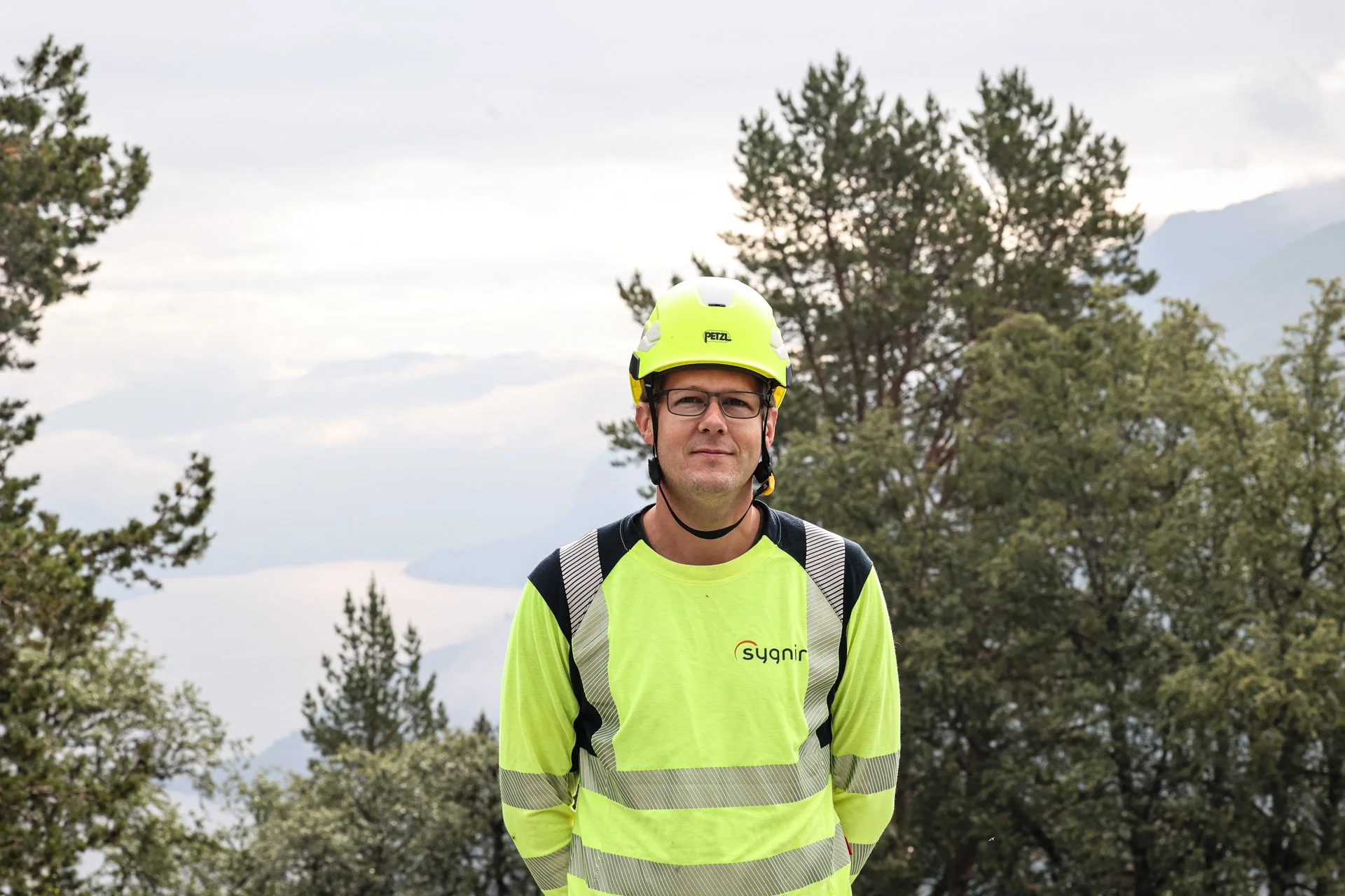 Portrett Stian Skåsheim i fjellet