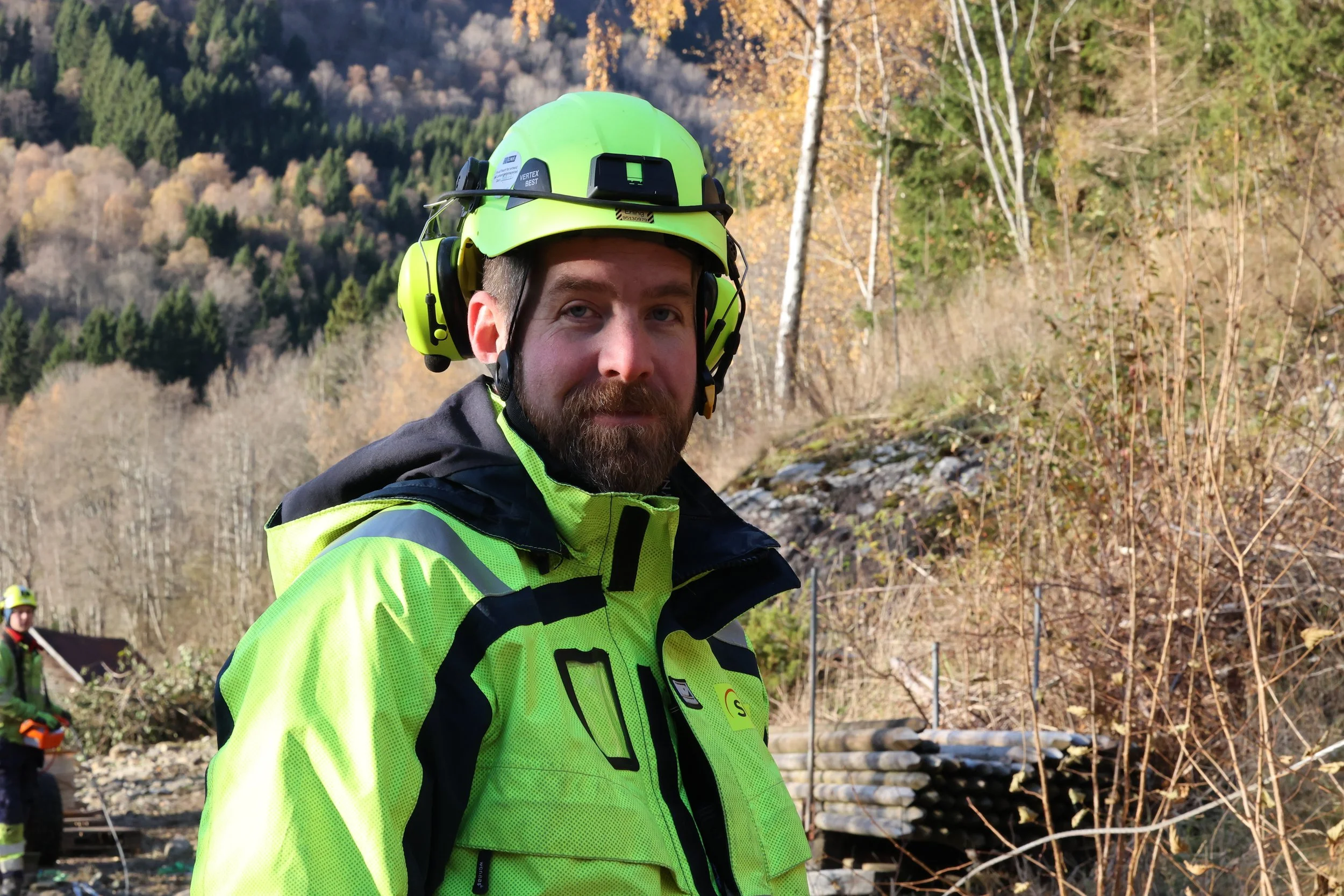 Erling Sperle portrett i sola