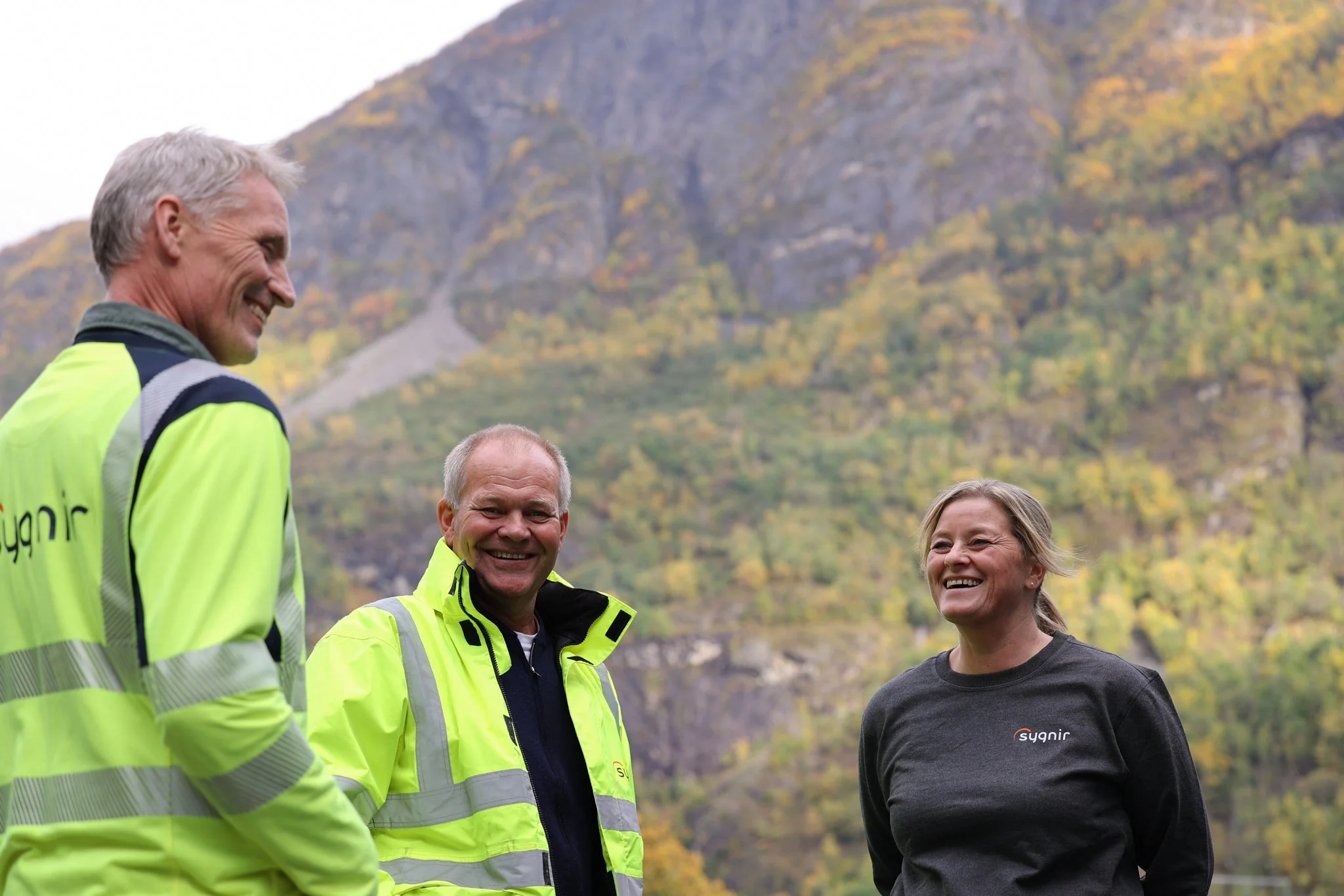 Godt i gang med linjebygging i Feios 