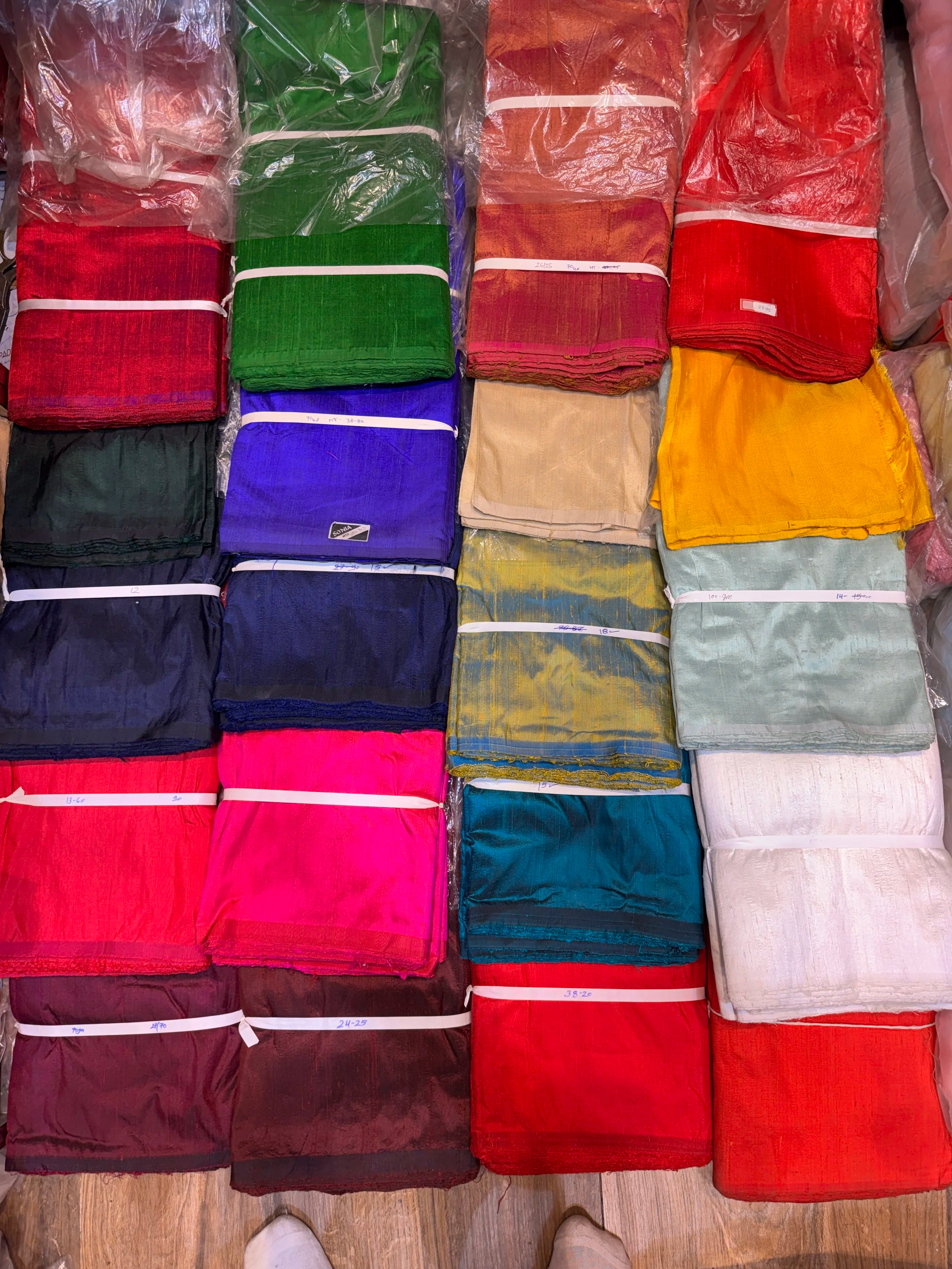 PURE SATIN SILK & RAW DUPION SILK (HS Code: 5007)