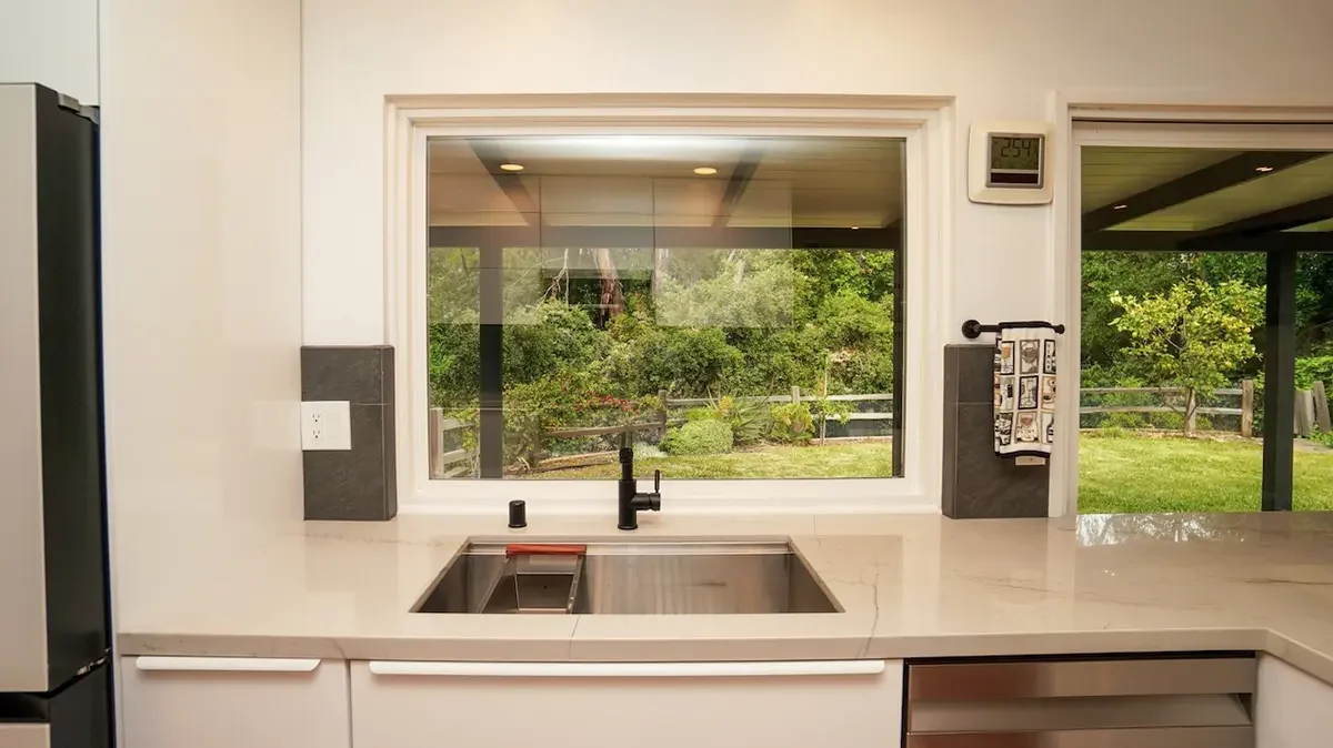 Kitchen with view at 304 Hickory Grove Drive in Thousand Oaks, CA.