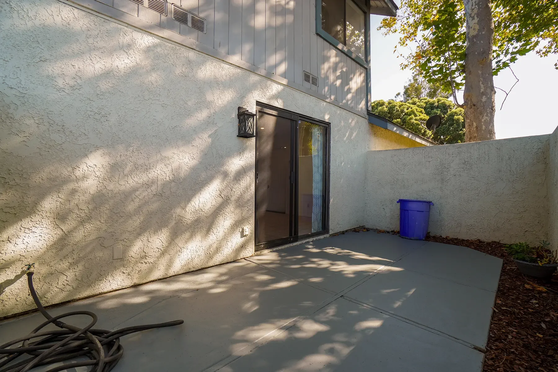 Patio area of 2077 Bard Road in Oxnard, CA.