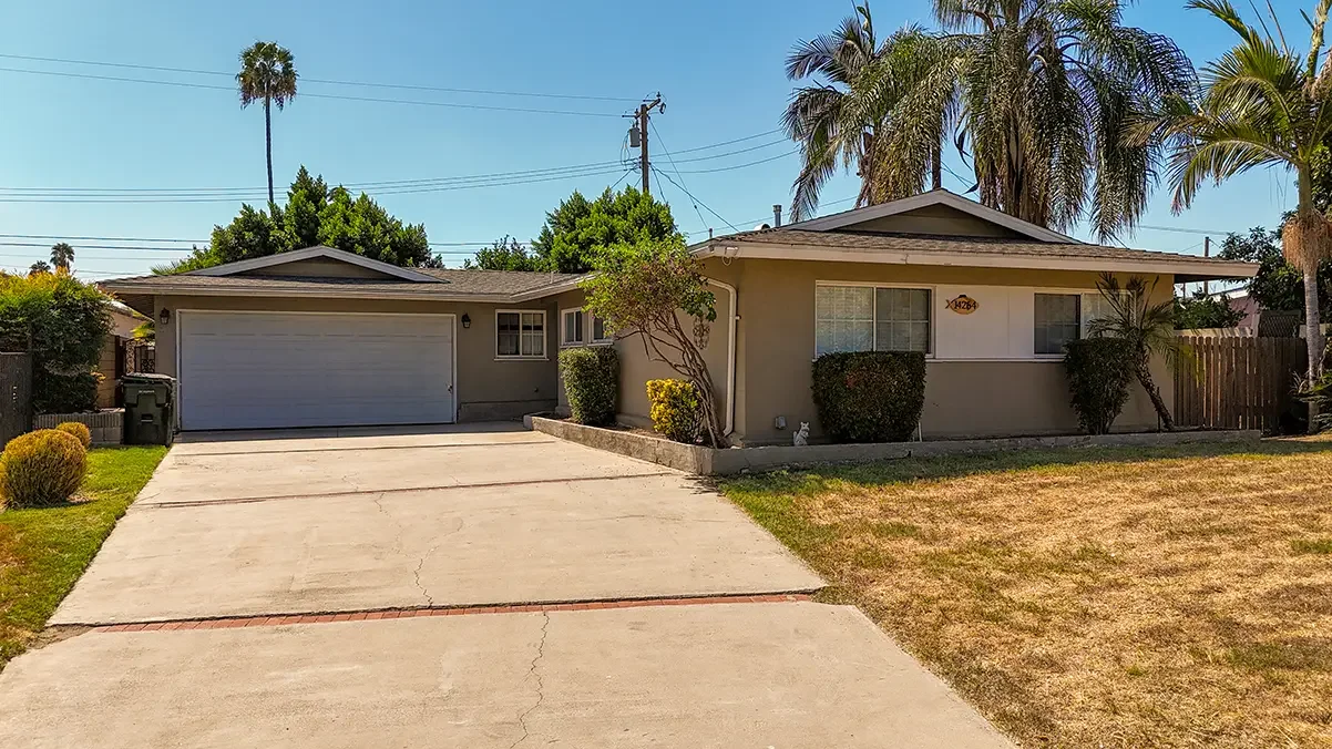 Exterior view of 14264 Sauder Street in La Puente, CA.