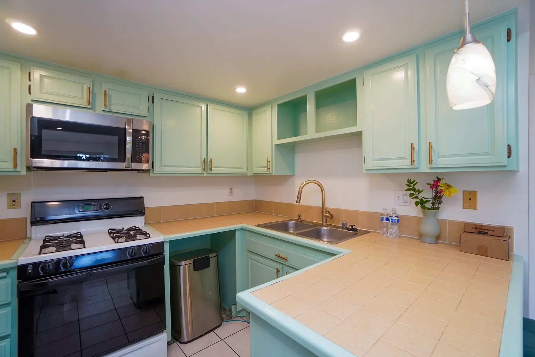 Kitchen of 2077 Bard Road in Oxnard, CA.
