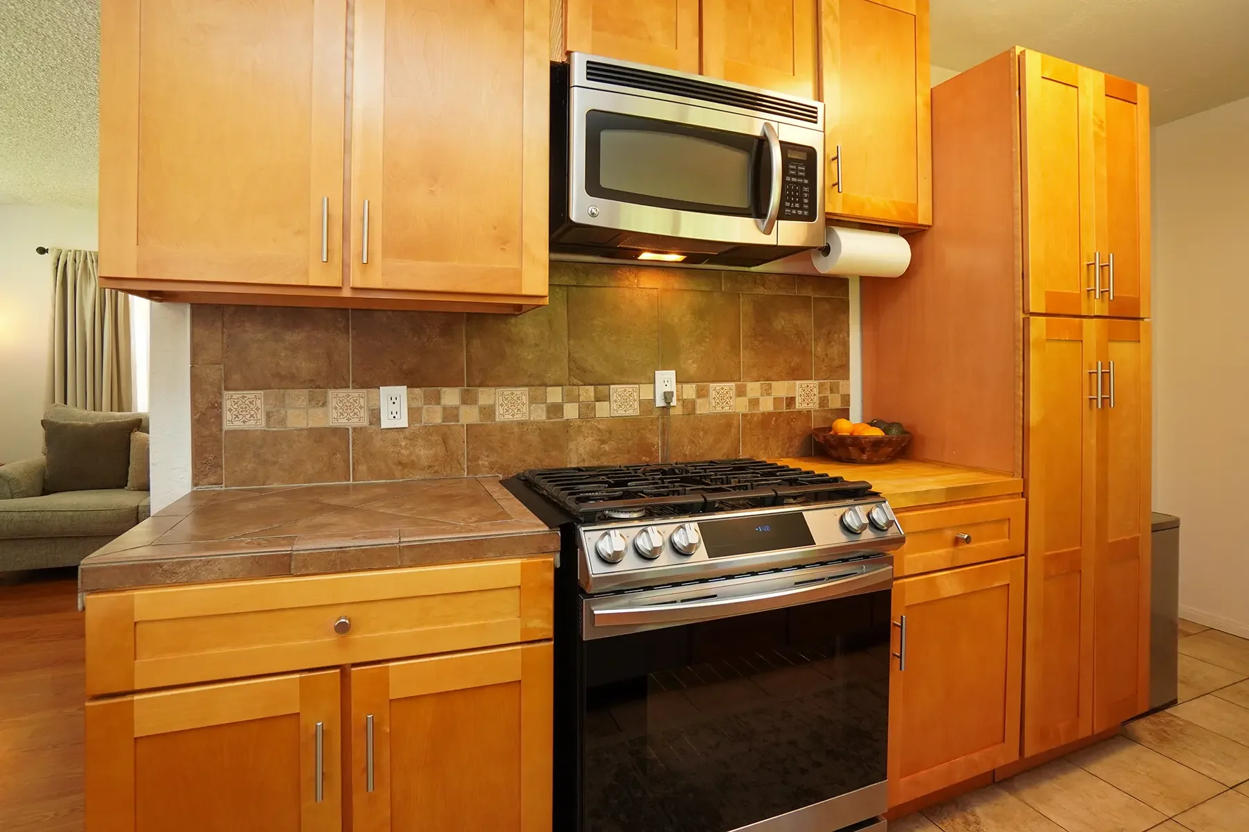 Kitchen of 406 Lucada Street in Santa Paula, CA.