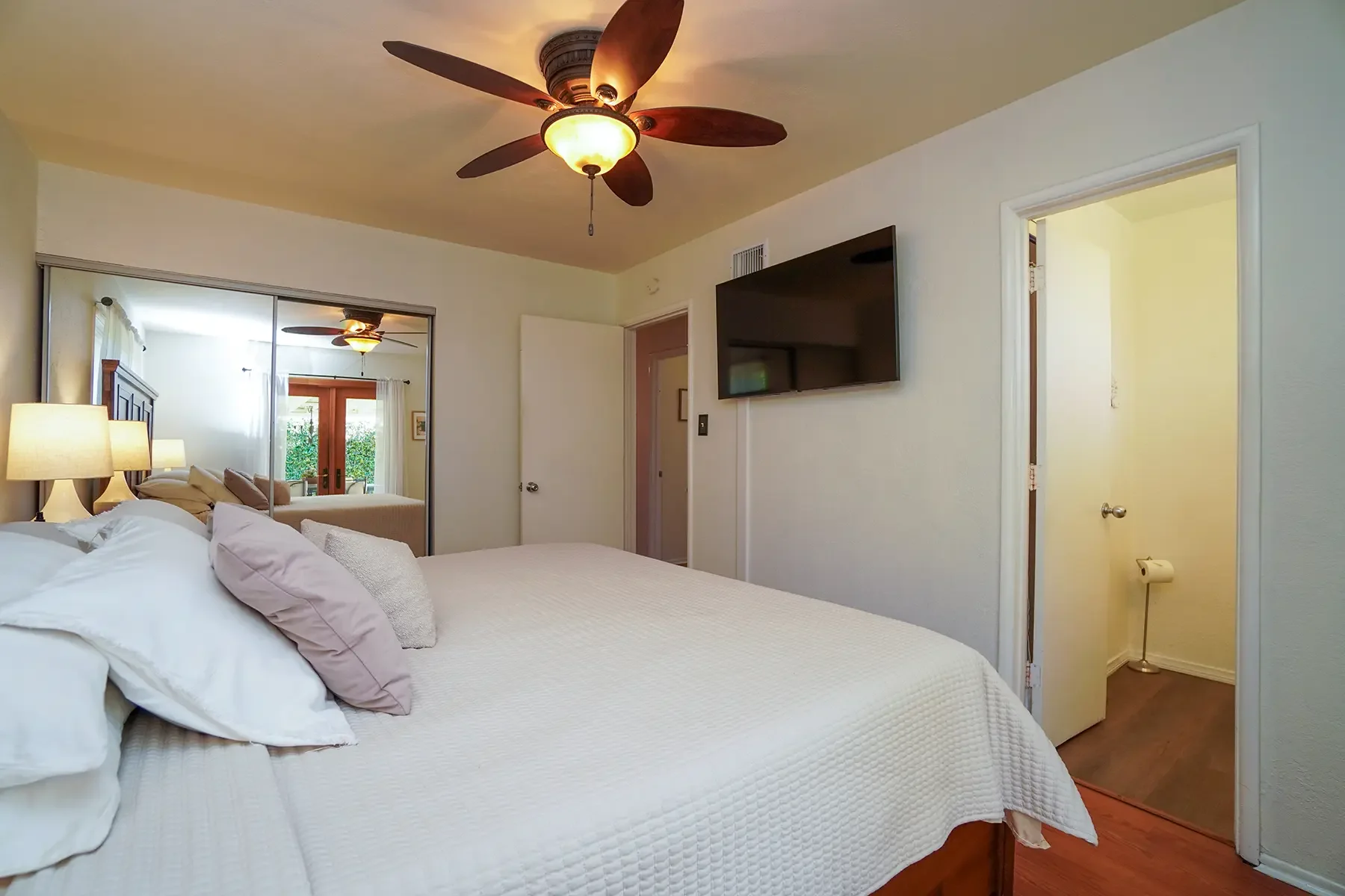Primary bedroom of 406 Lucada Street in Santa Paula, CA.