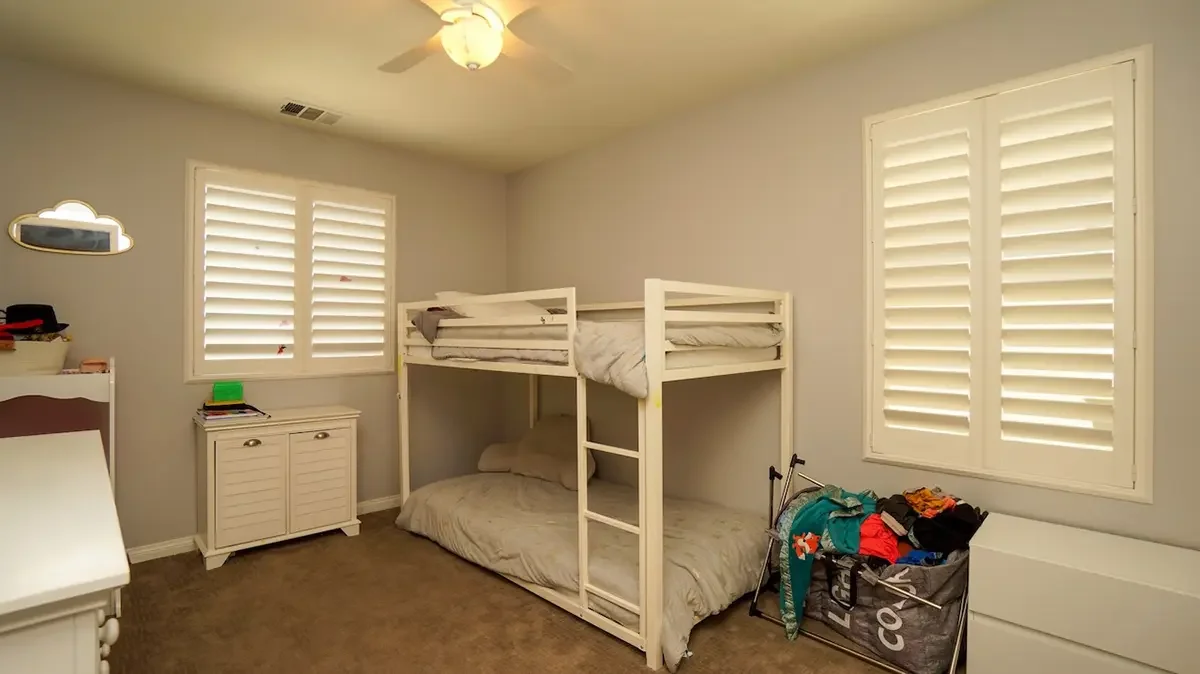 Secondary bedroom of 675 Tiber River Way in Oxnard, CA.