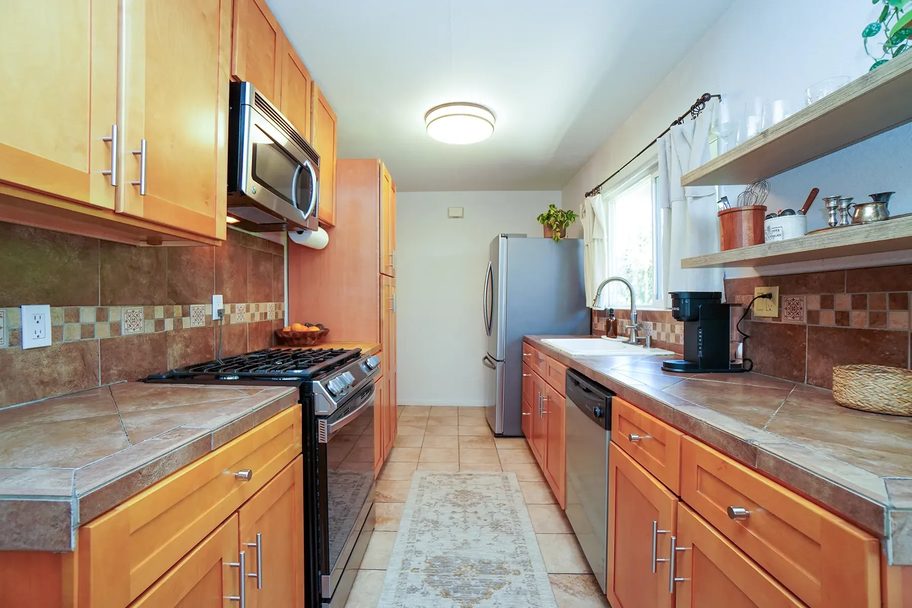Kitchen of 406 Lucada Street in Santa Paula, CA.