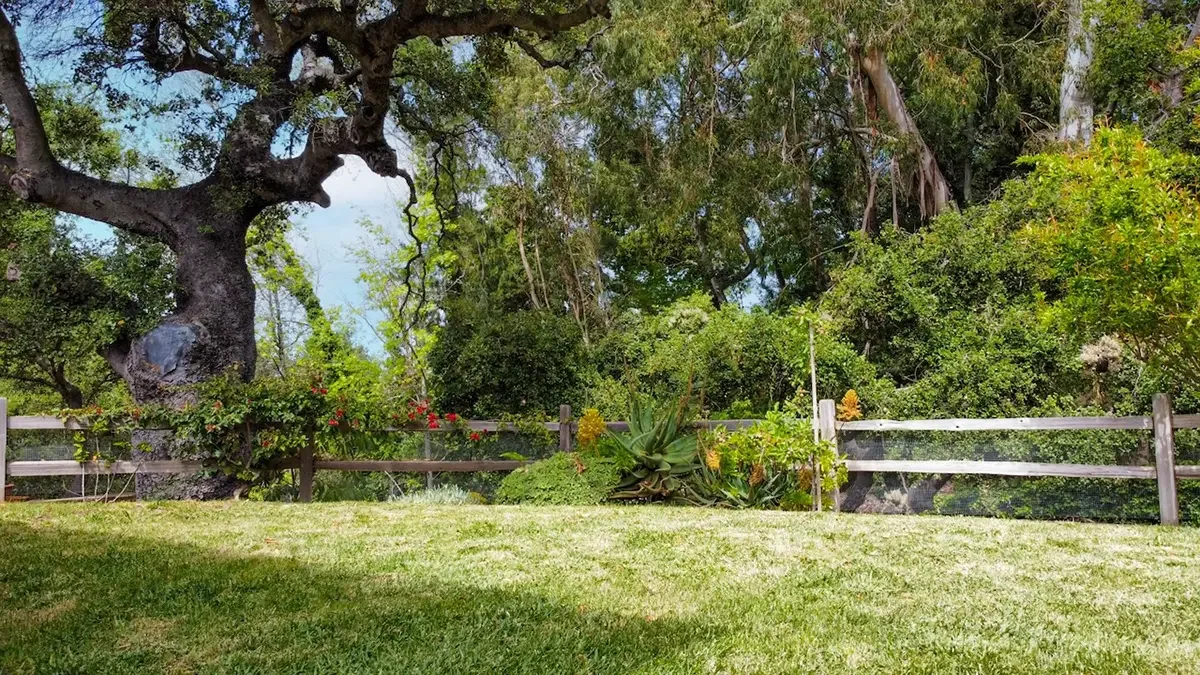 Backyard of 304 Hickory Grove Drive in Thousand Oaks, CA.