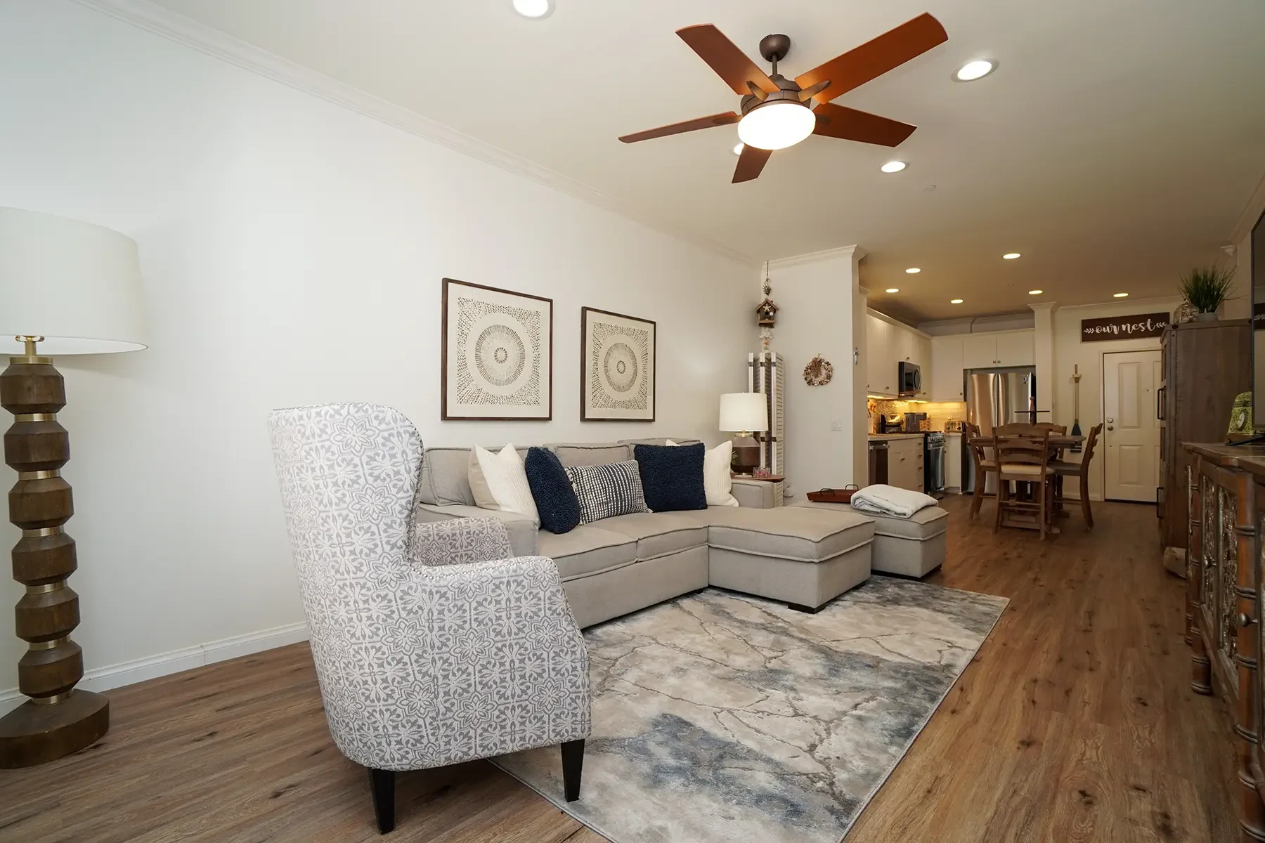 Living room photo of 1901 South Victoria Avenue #115 in Oxnard, CA.