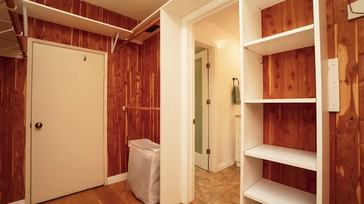Primary bedroom closet of 304 Hickory Grove Drive in Thousand Oaks, CA.